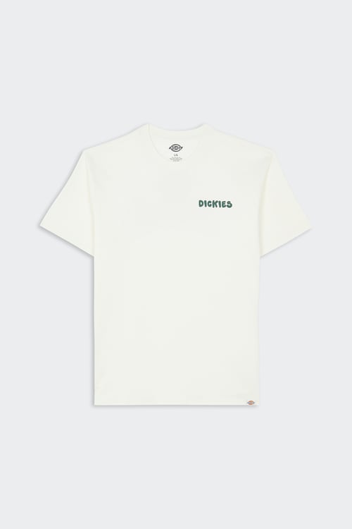 DICKIES Regular-fit round-neck cotton T-shirt White