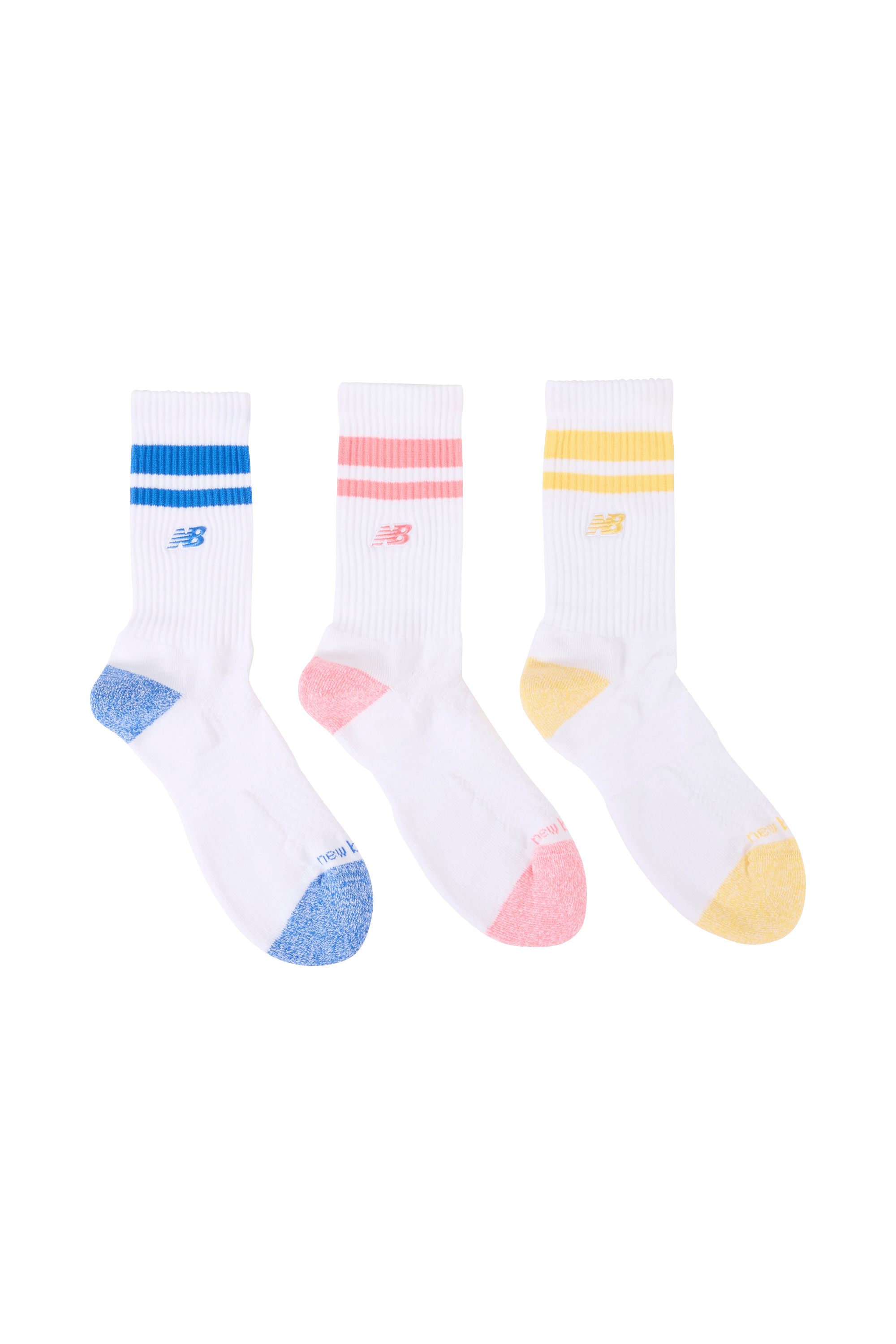 Lot de 3 chaussettes NEW BALANCE Blanc
