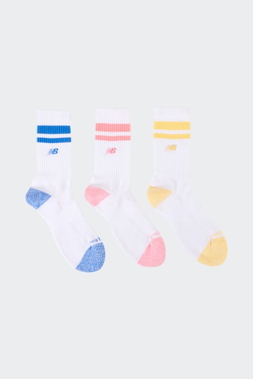 Lot de 3 chaussettes - Taille S Blanc