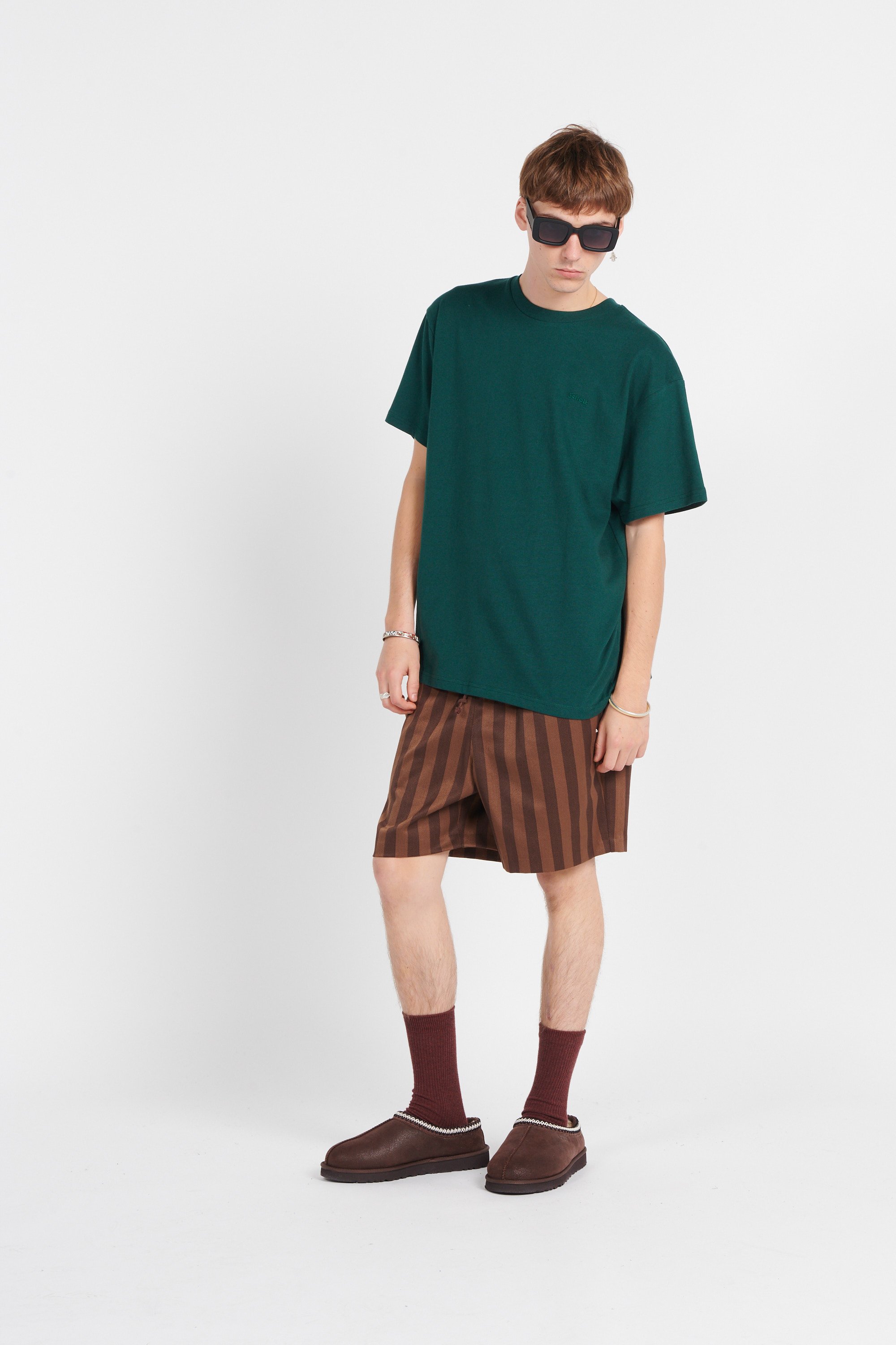 T-shirt SCHOTT Green