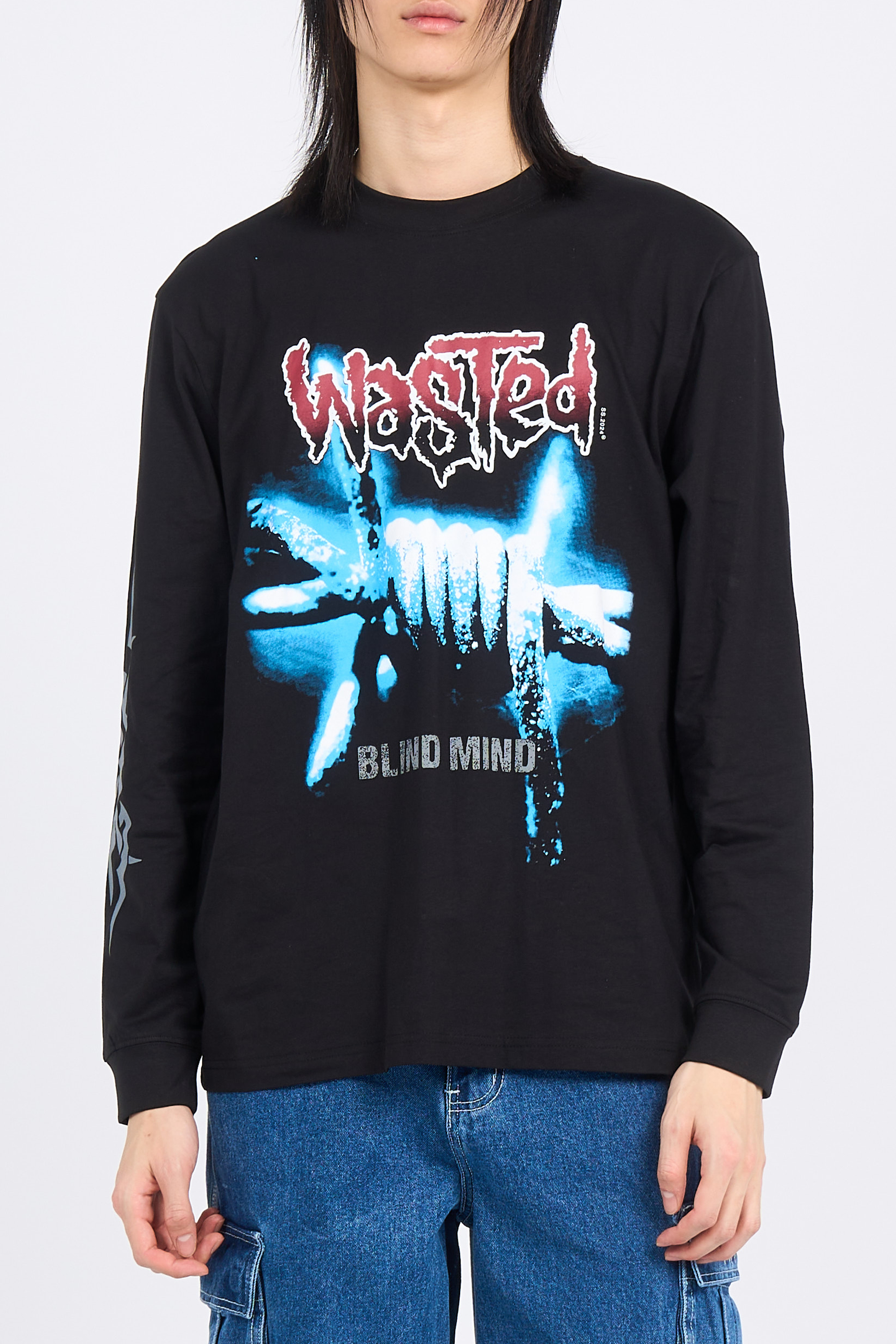 T-shirt | Noir WASTED Homme