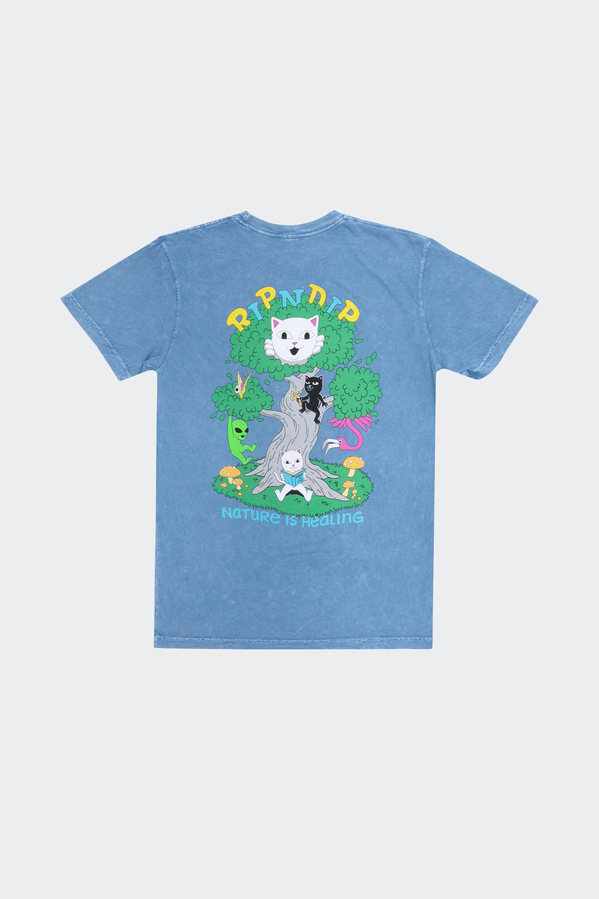 T-shirt | Blue by RIPNDIP T-shirt Blue
