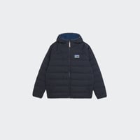 Lightweight quilted padded jacket with high neck Cotton Down Jkt Pitch blue