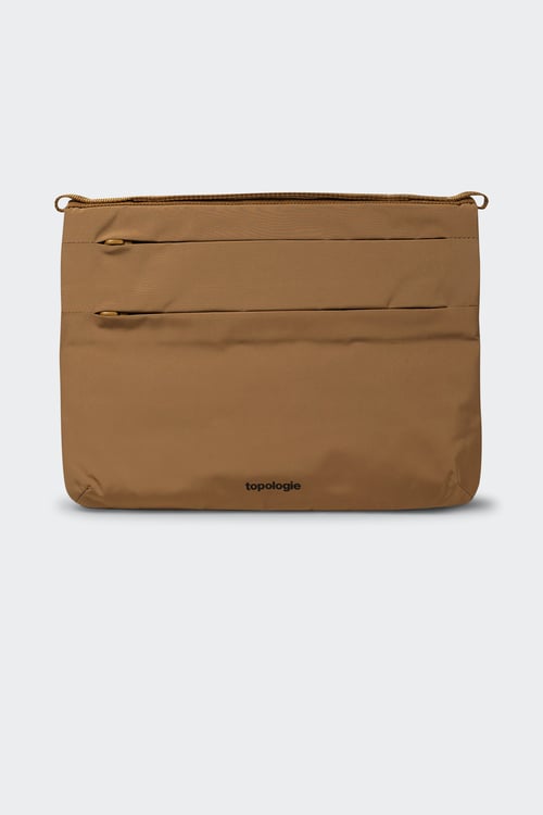 TOPOLOGIE Pochette Marron