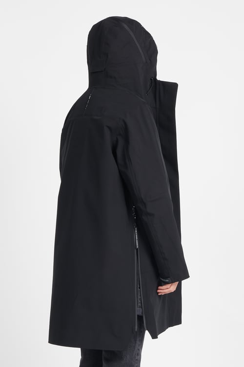 KRAKATAU Parka Noir