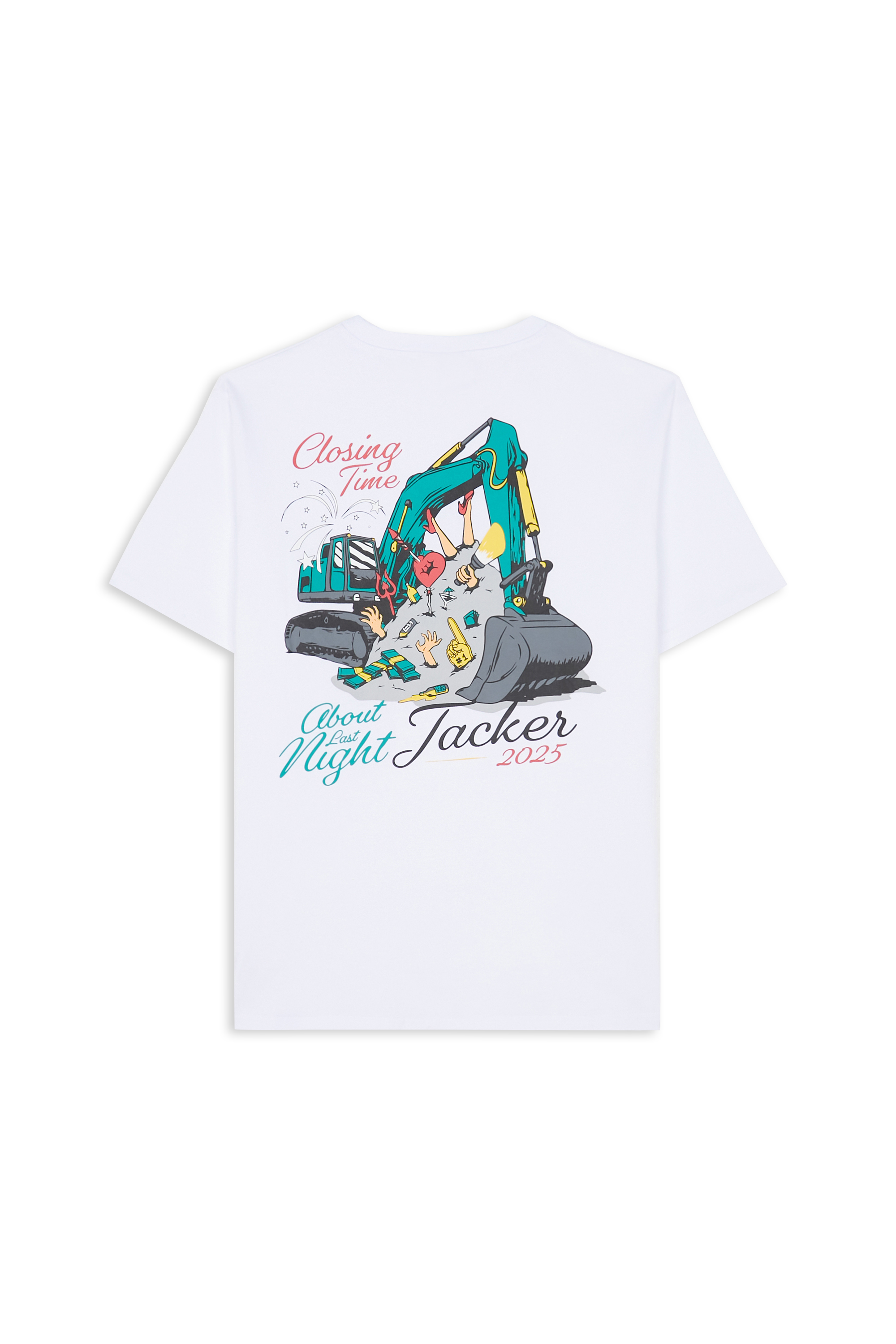 Regular-fit round-neck cotton T-shirt White