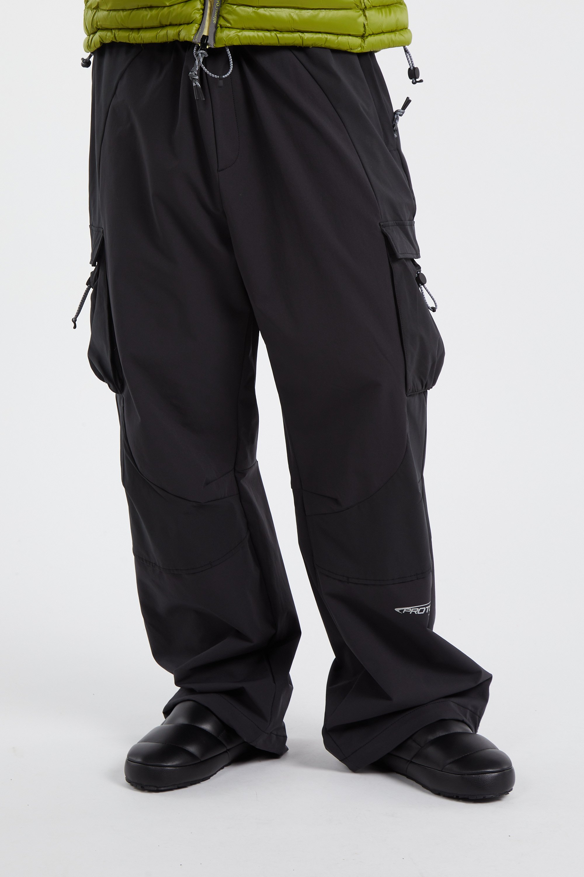 Pantalon cargo Noir