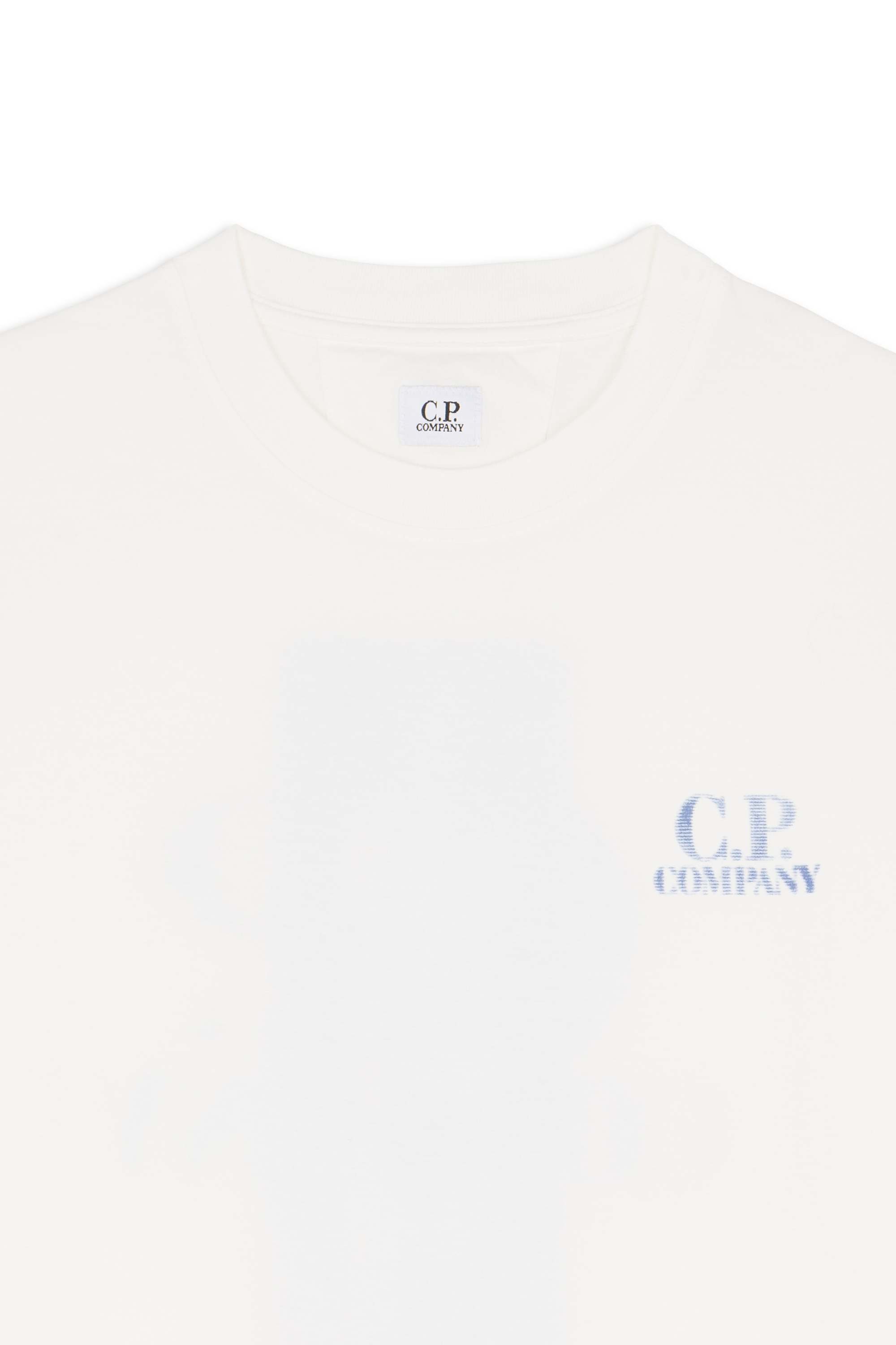 Regular-fit round-neck cotton T-shirt White
