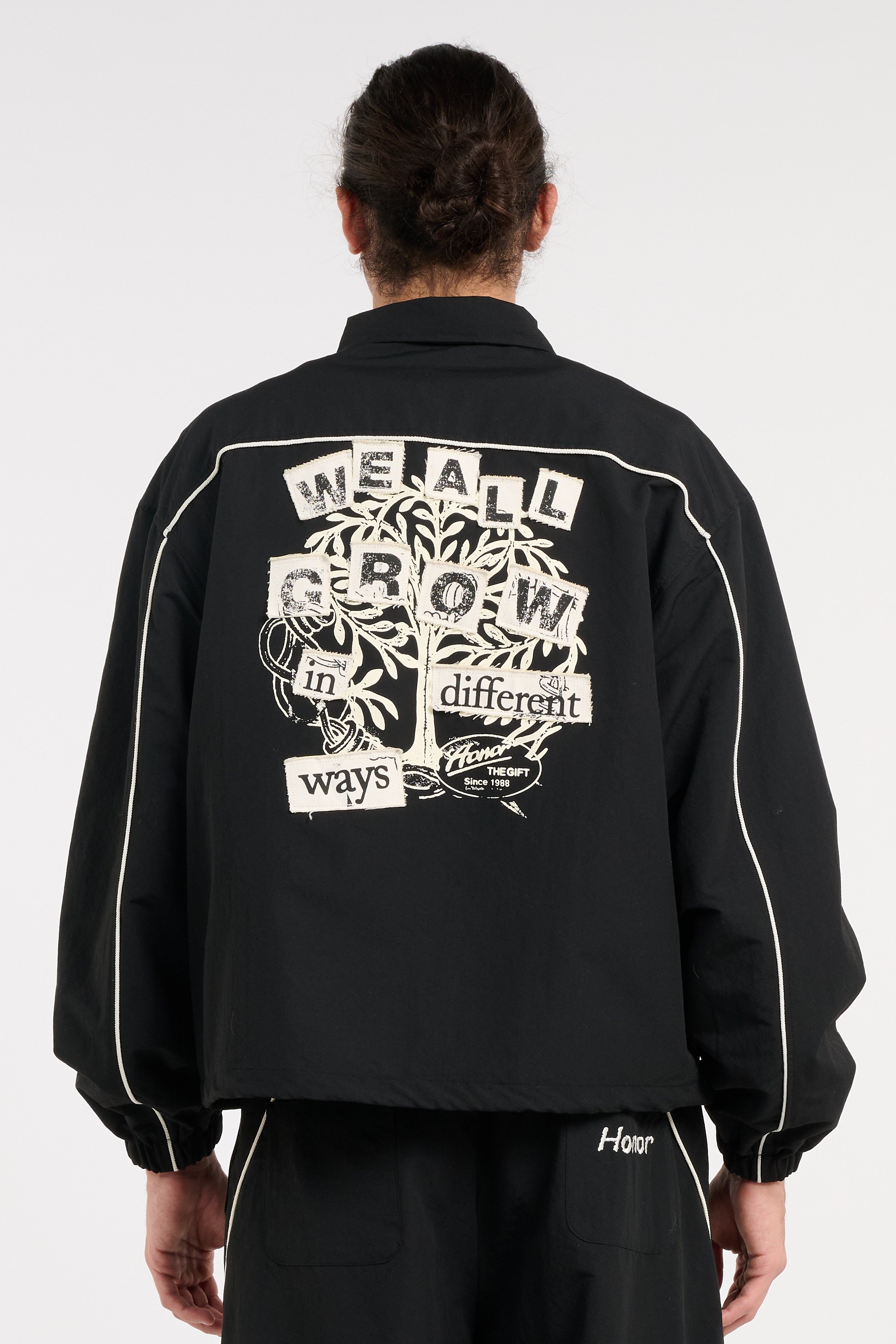 Track jacket | Black HONOR THE GIFT Men