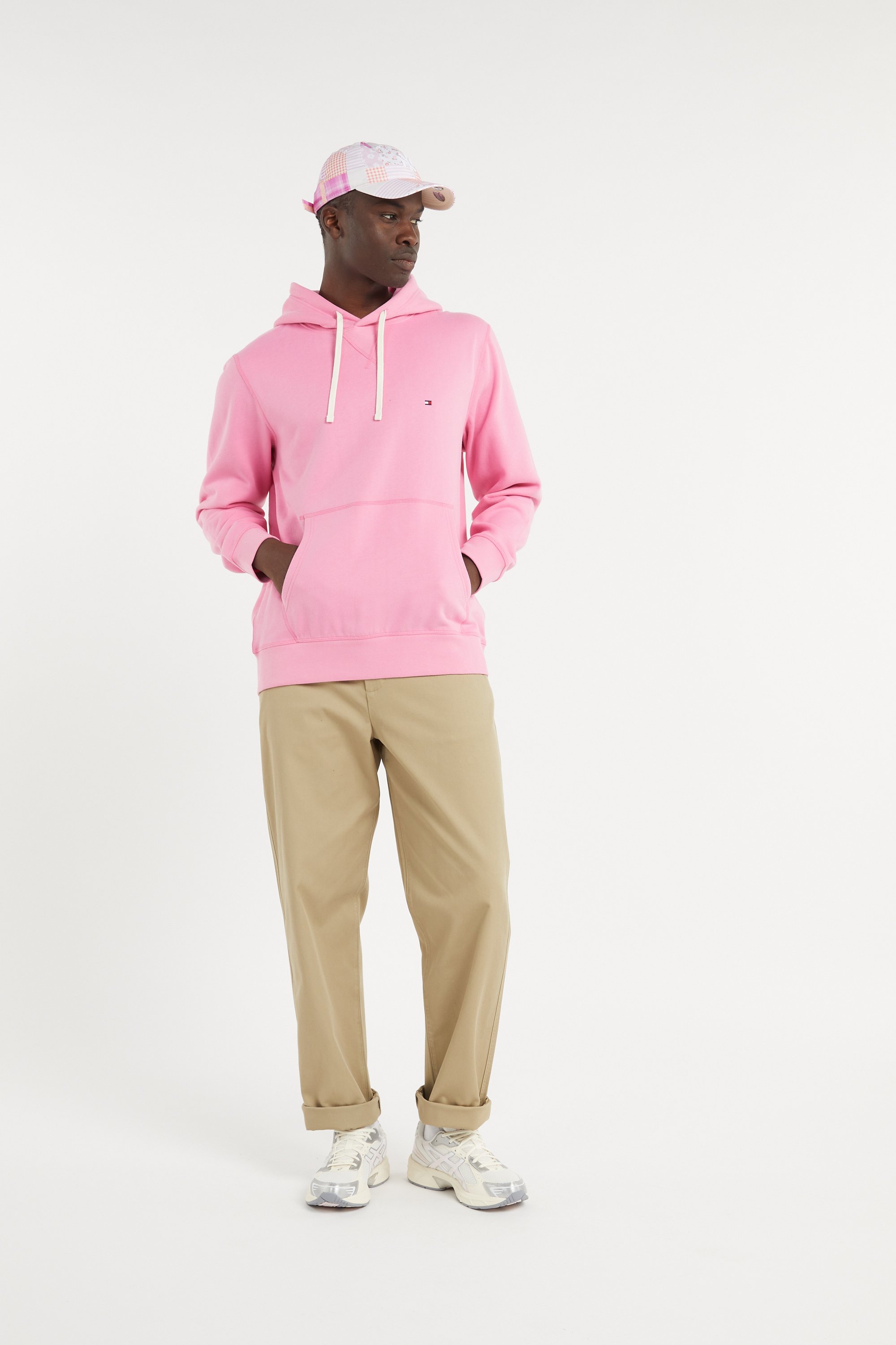 Tommy badge sweatshirt TOMMY JEANS Pink