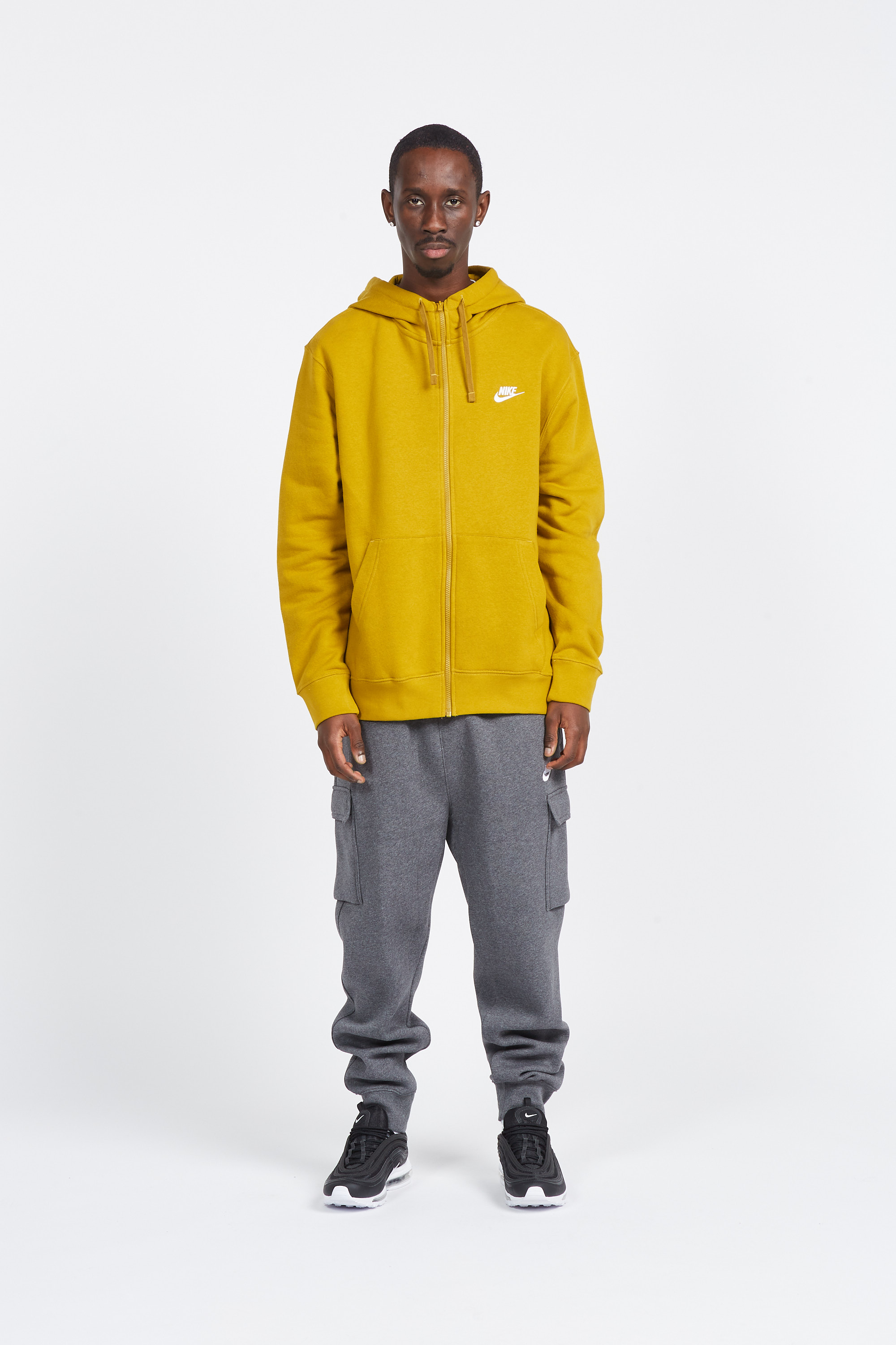 Sweat zippé Marron