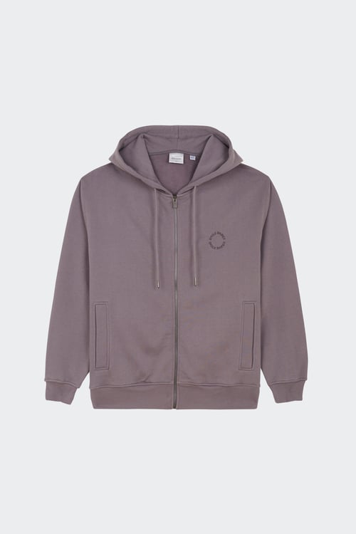 Hoodie zippé - Taille XS Gris