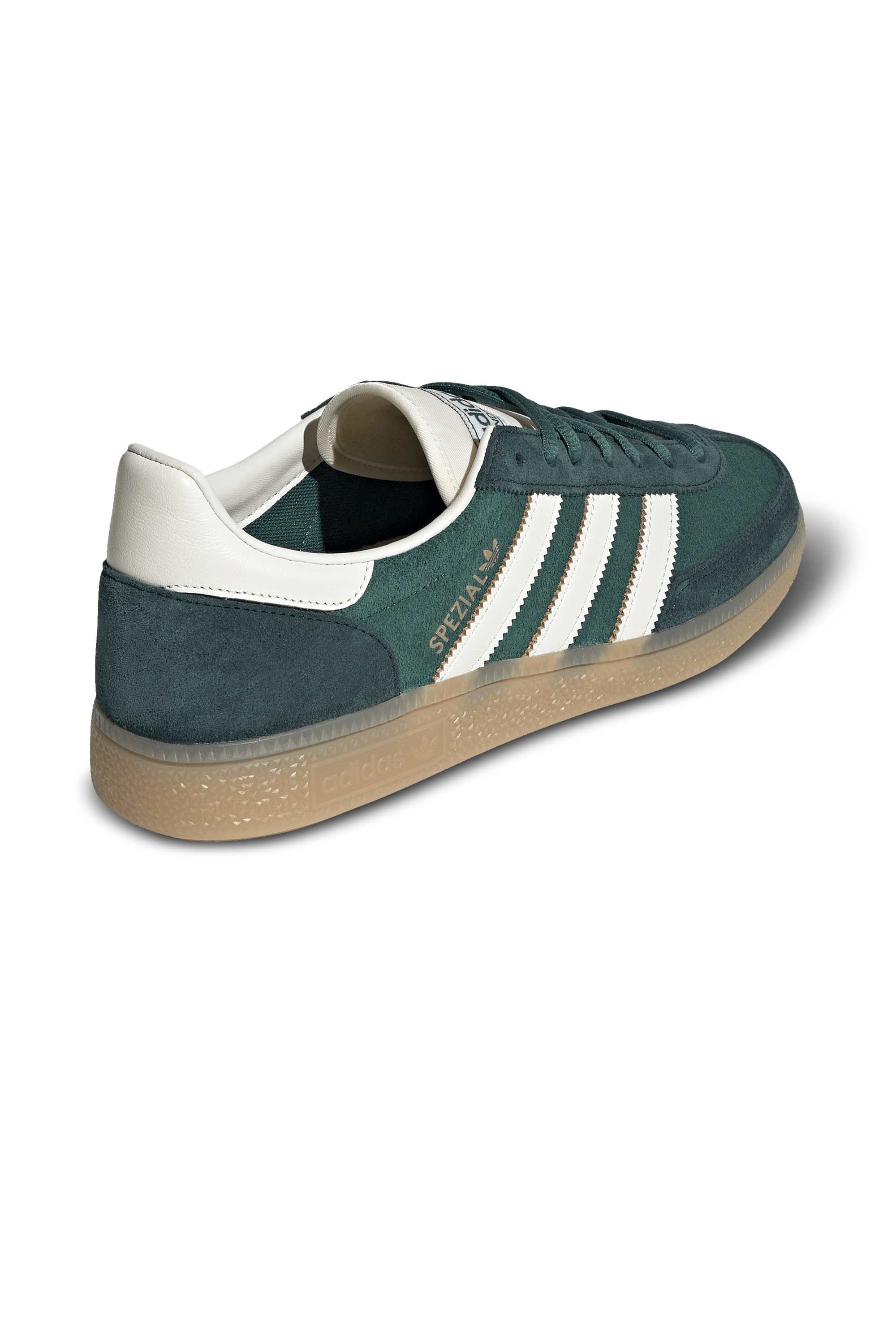 Baskets basses en cuir Vert