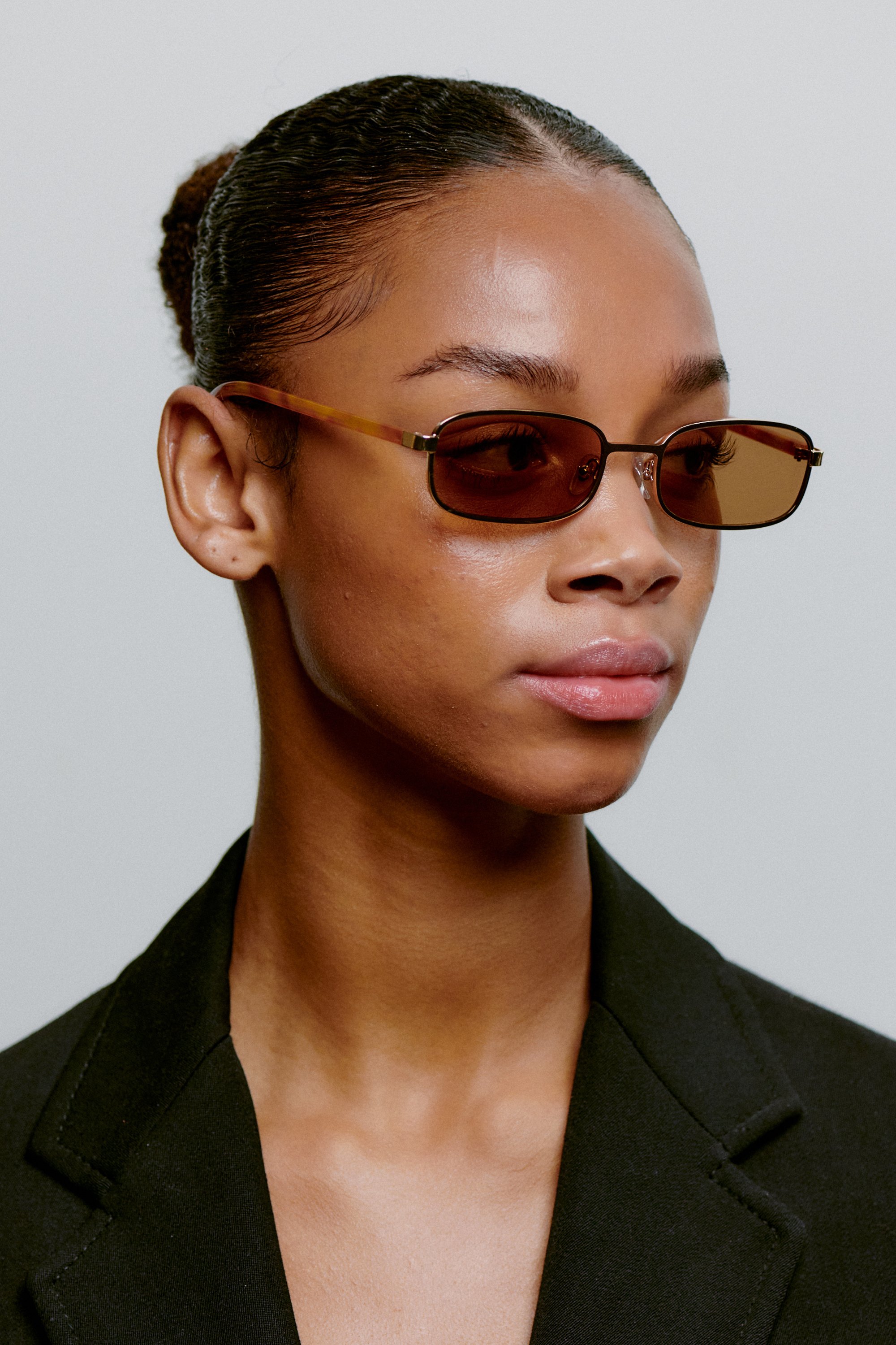 Lunettes de soleil Doré