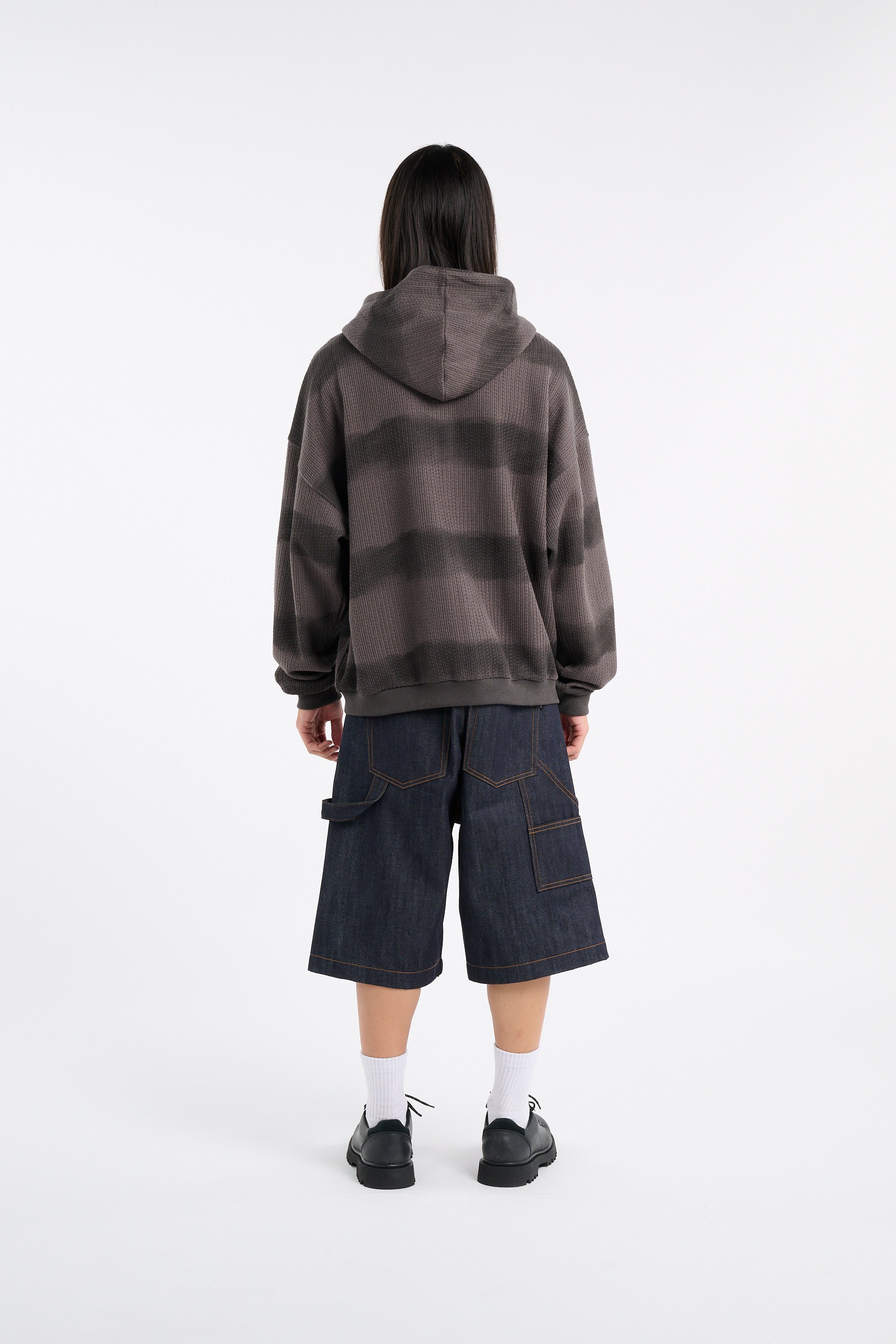 Tommy badge sweatshirt | Black WASTED Men