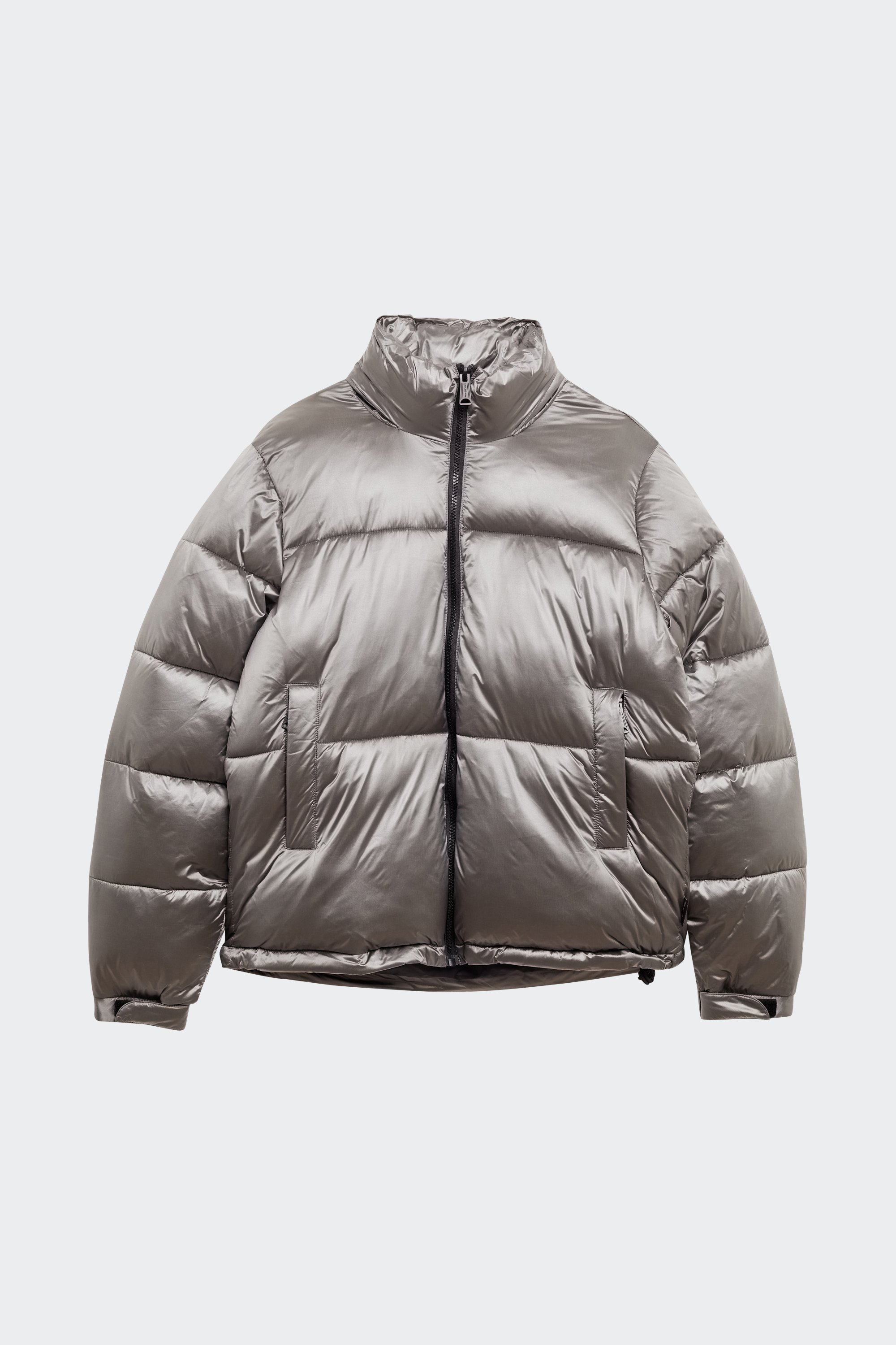 Puffer Jacket | Silver by SCHOTT Puffer Jacket Silver