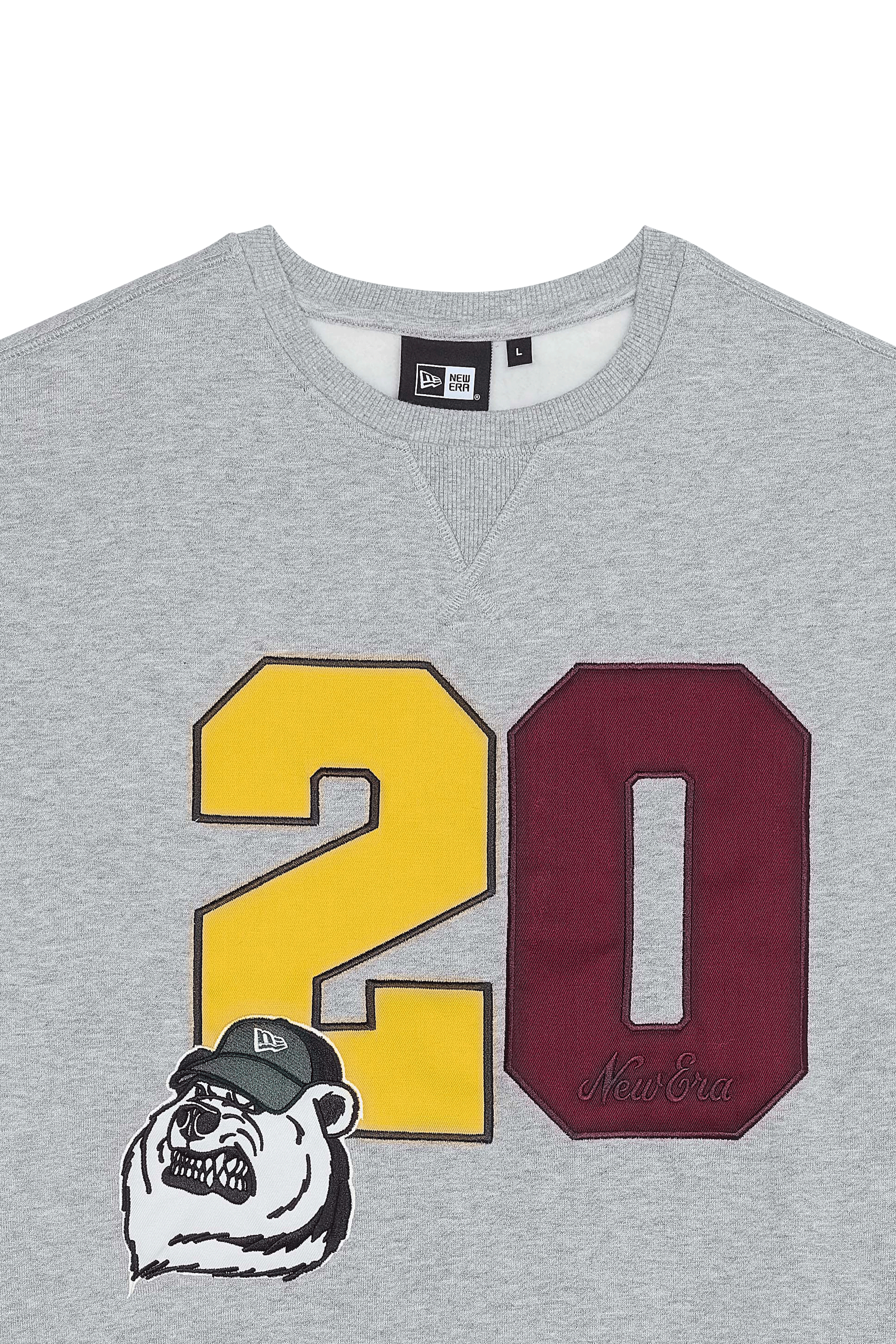 Sweatshirt NEW ERA Gris