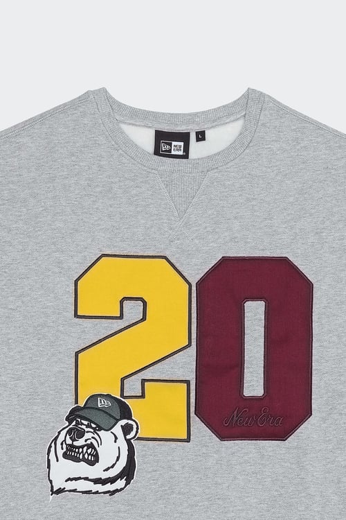 NEW ERA Sweatshirt Gris