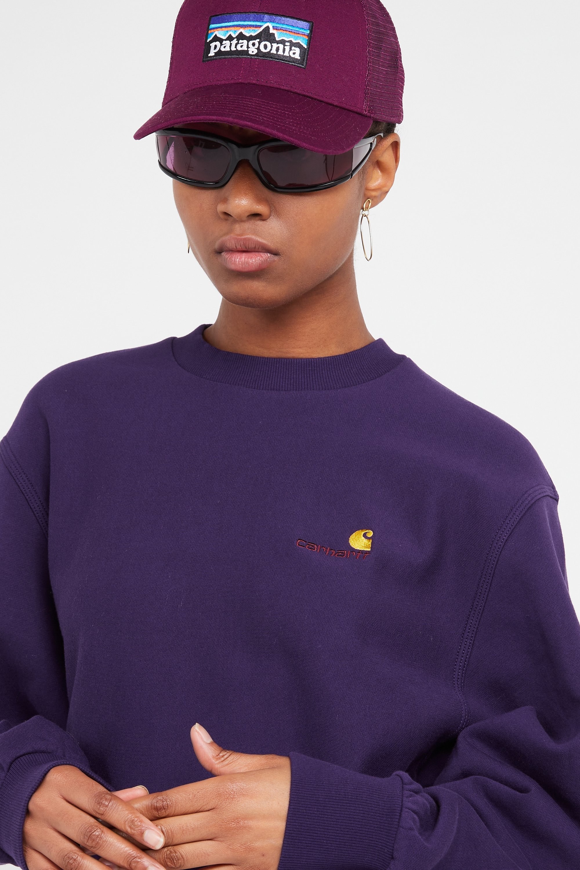 Sweatshirt | Purple by CARHARTT WIP Sweatshirt Purple