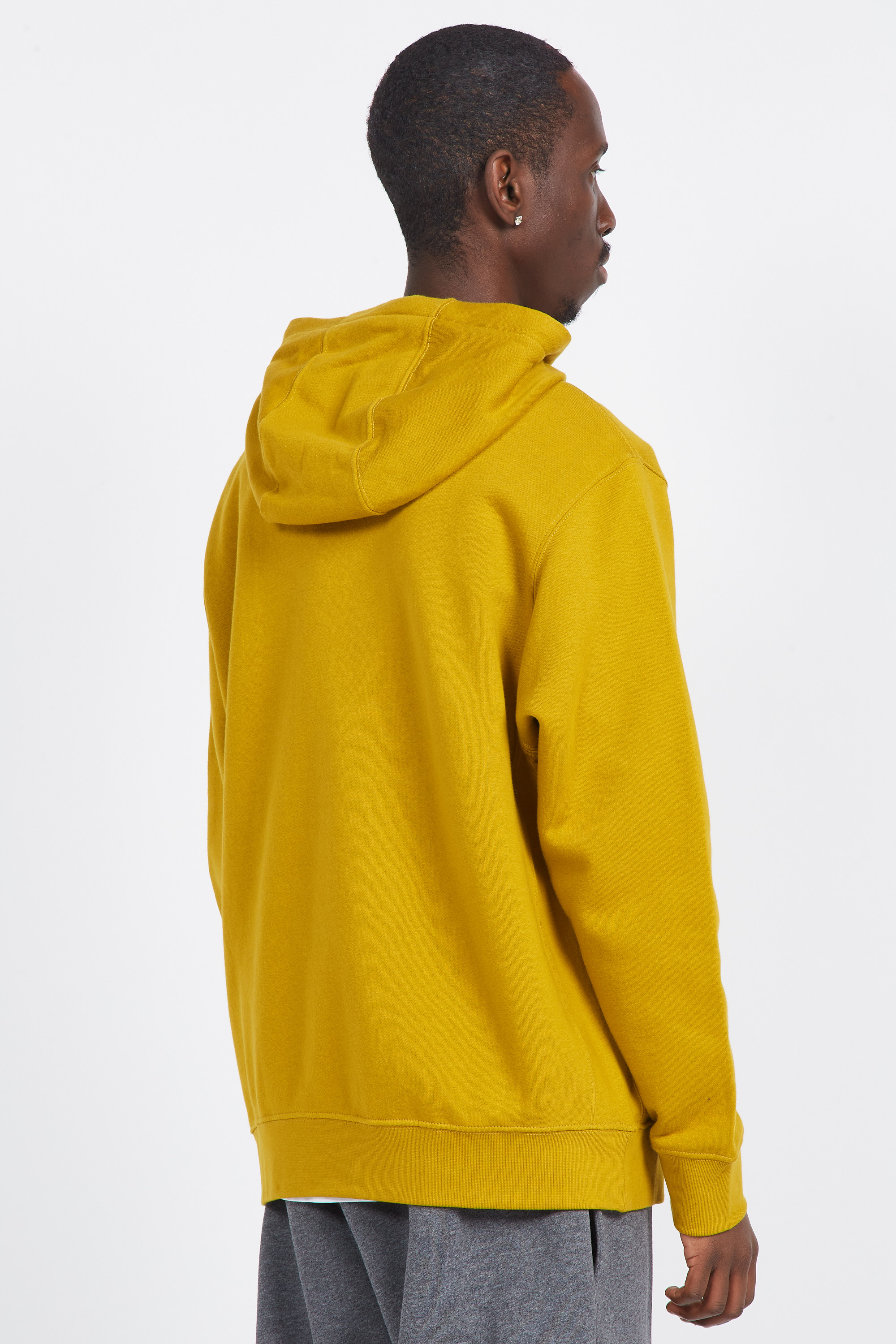 Zip-up sweatshirt Brown