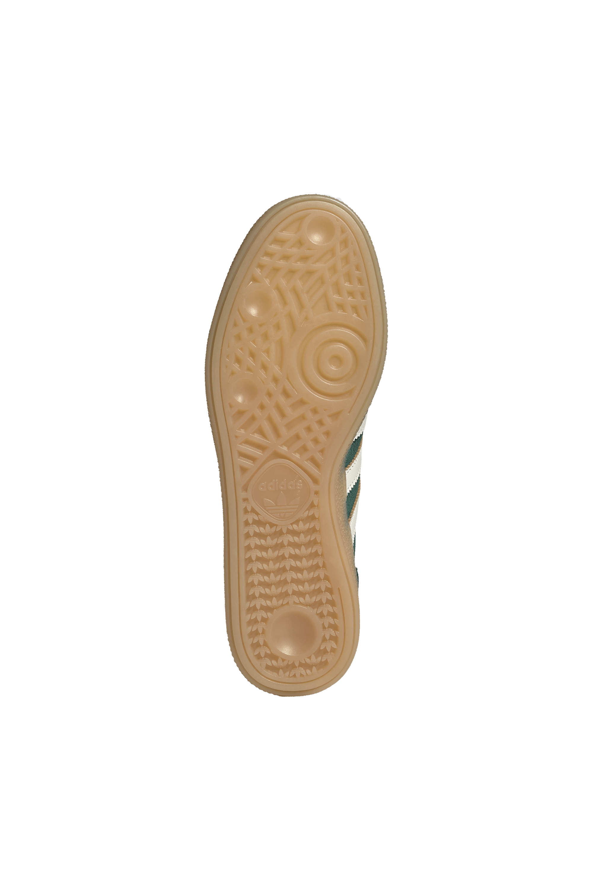 Baskets basses en cuir Vert