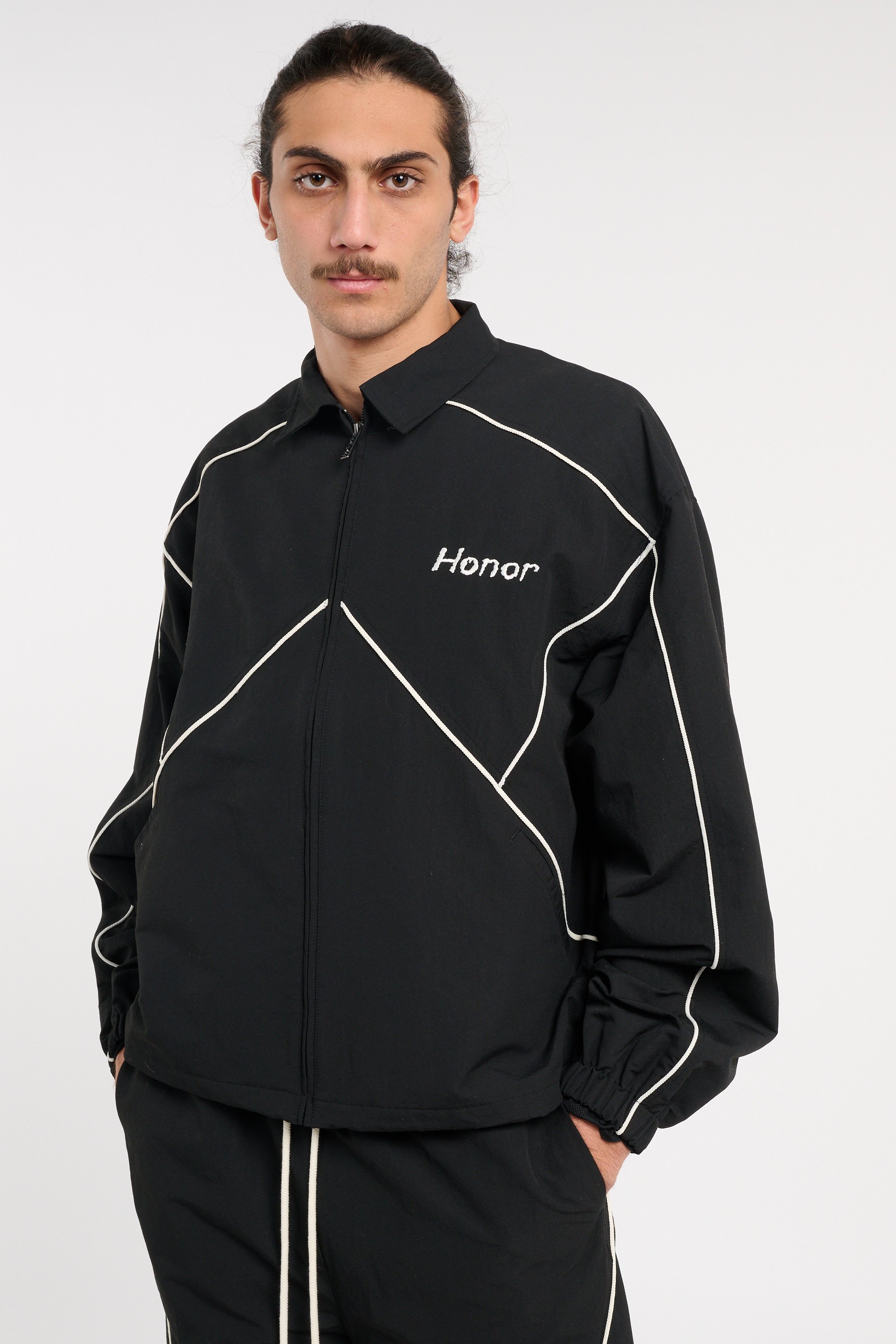 Track jacket | Black HONOR THE GIFT Men