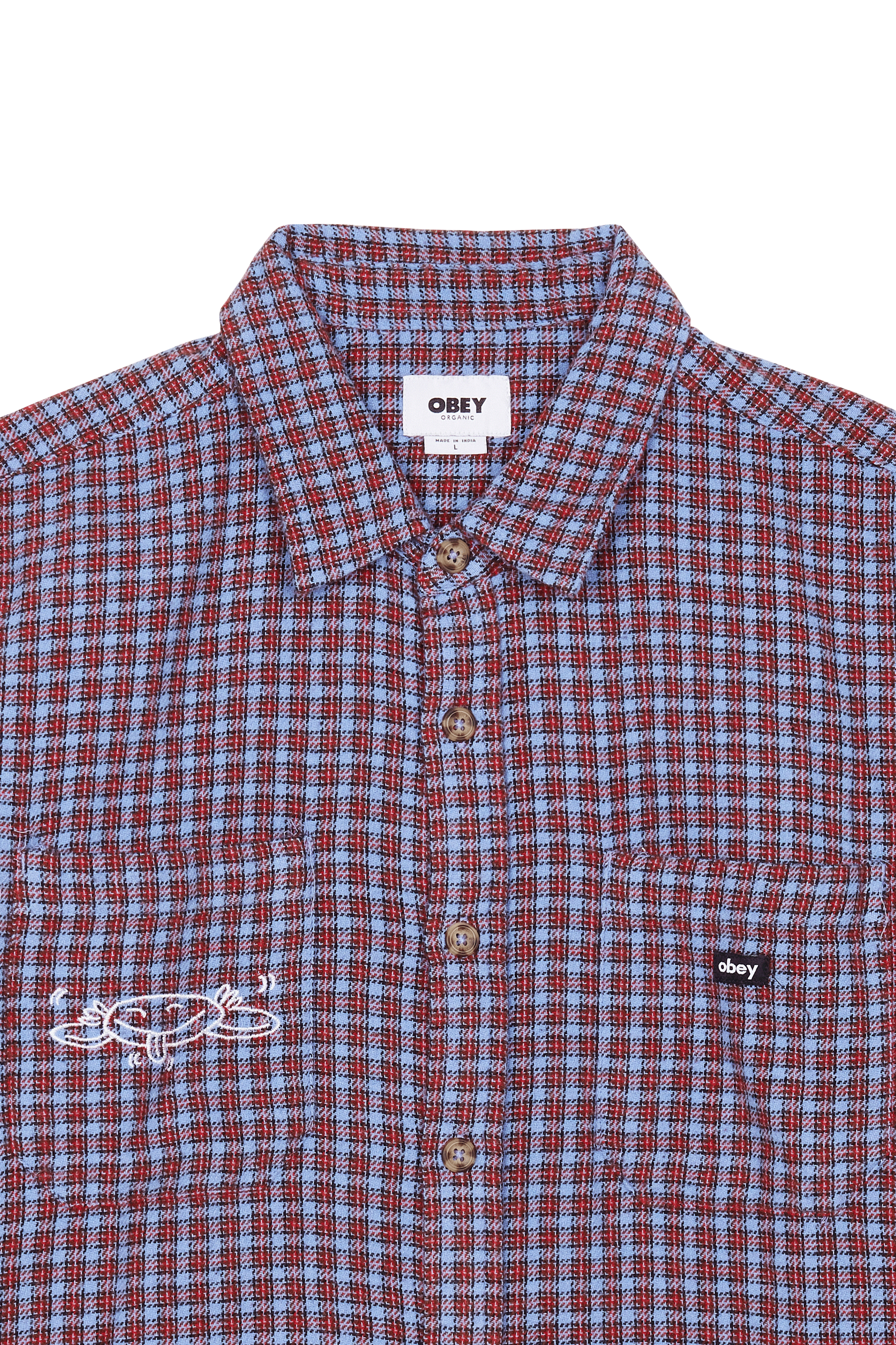 ORGANIC COTTON SHIRT Purple