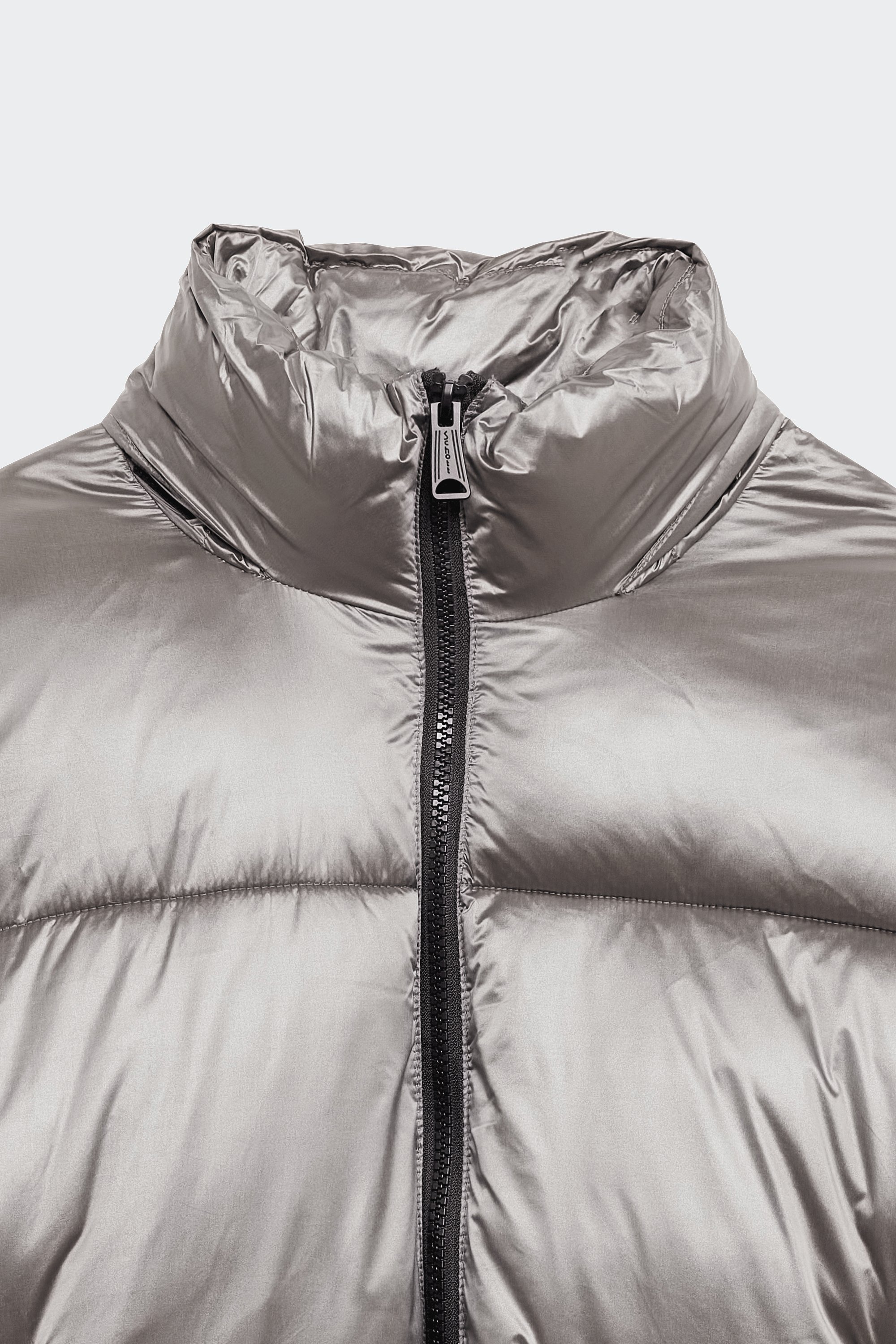 Puffer Jacket | Silver by SCHOTT Puffer Jacket Silver