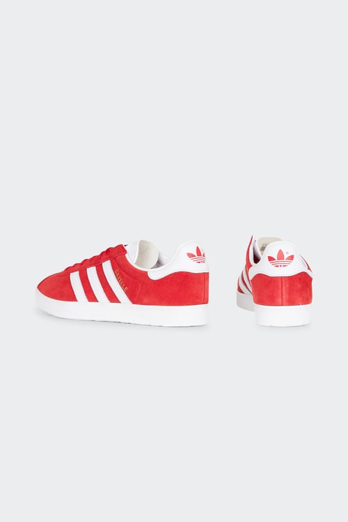Basket adidas top rouge homme
