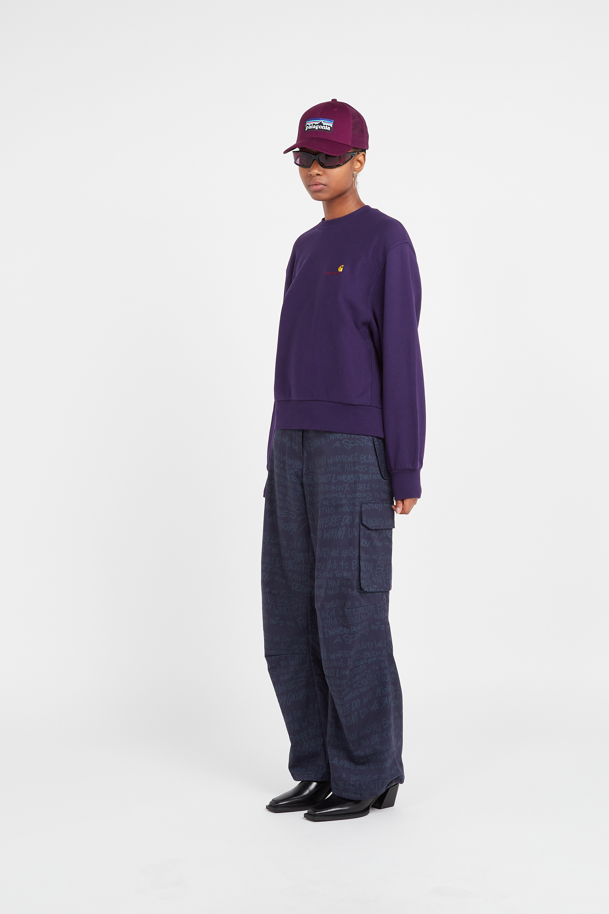 Sweatshirt Purple