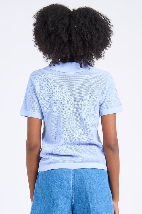 OBEY Top Bleu