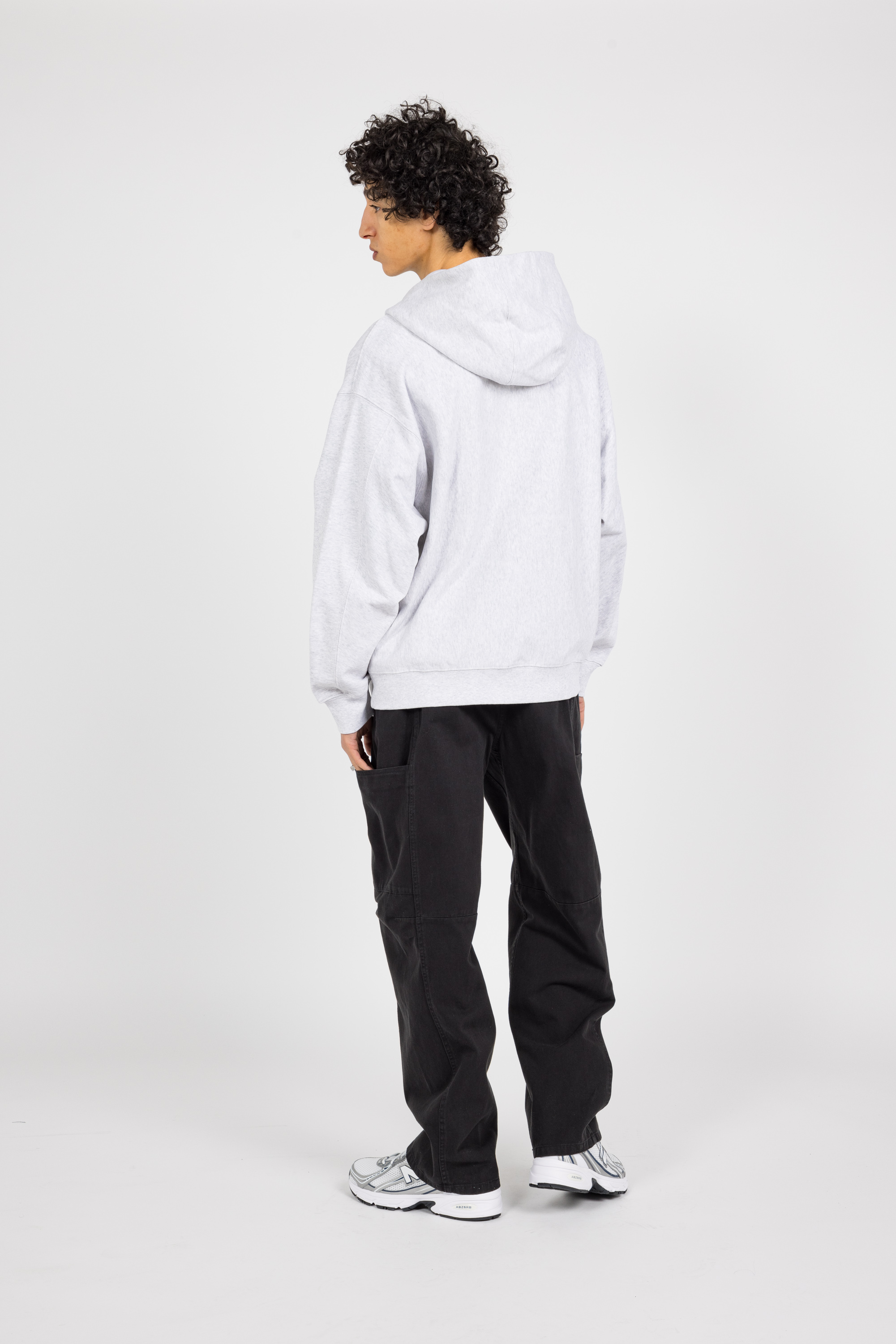 Hoodie zippé Gris