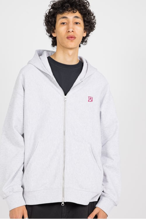 HUF Hoodie zippé Gris