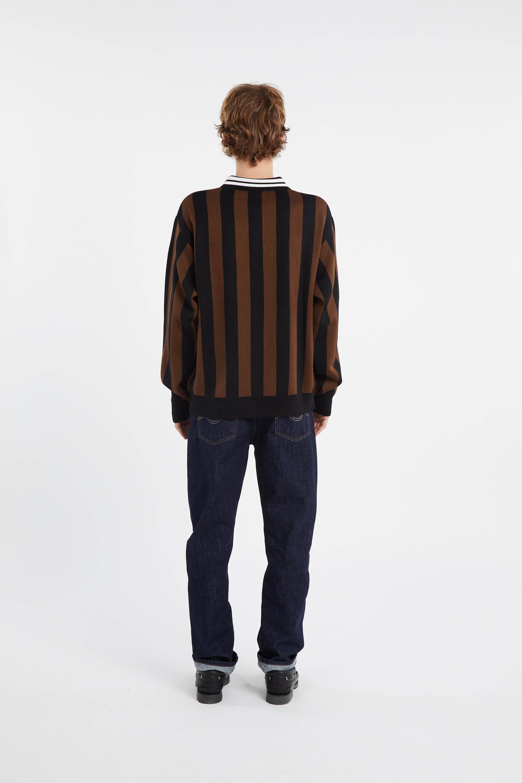 Polo shirt | Brown by GOODIES SPORTIVE Polo shirt Brown