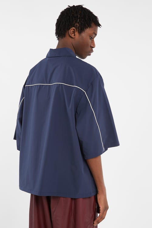 RAINS Chemise Bleu