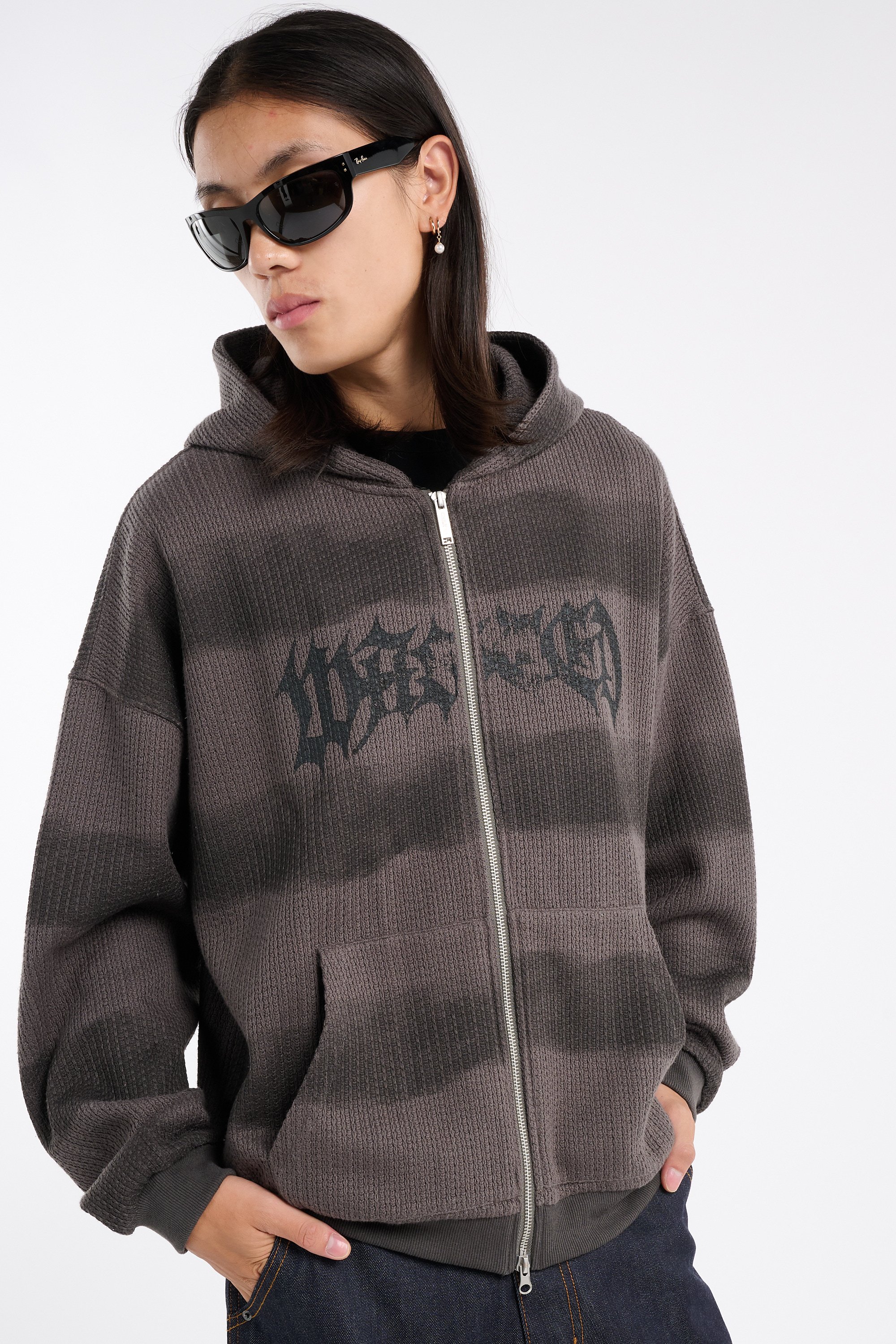 Tommy badge sweatshirt | Black WASTED Men