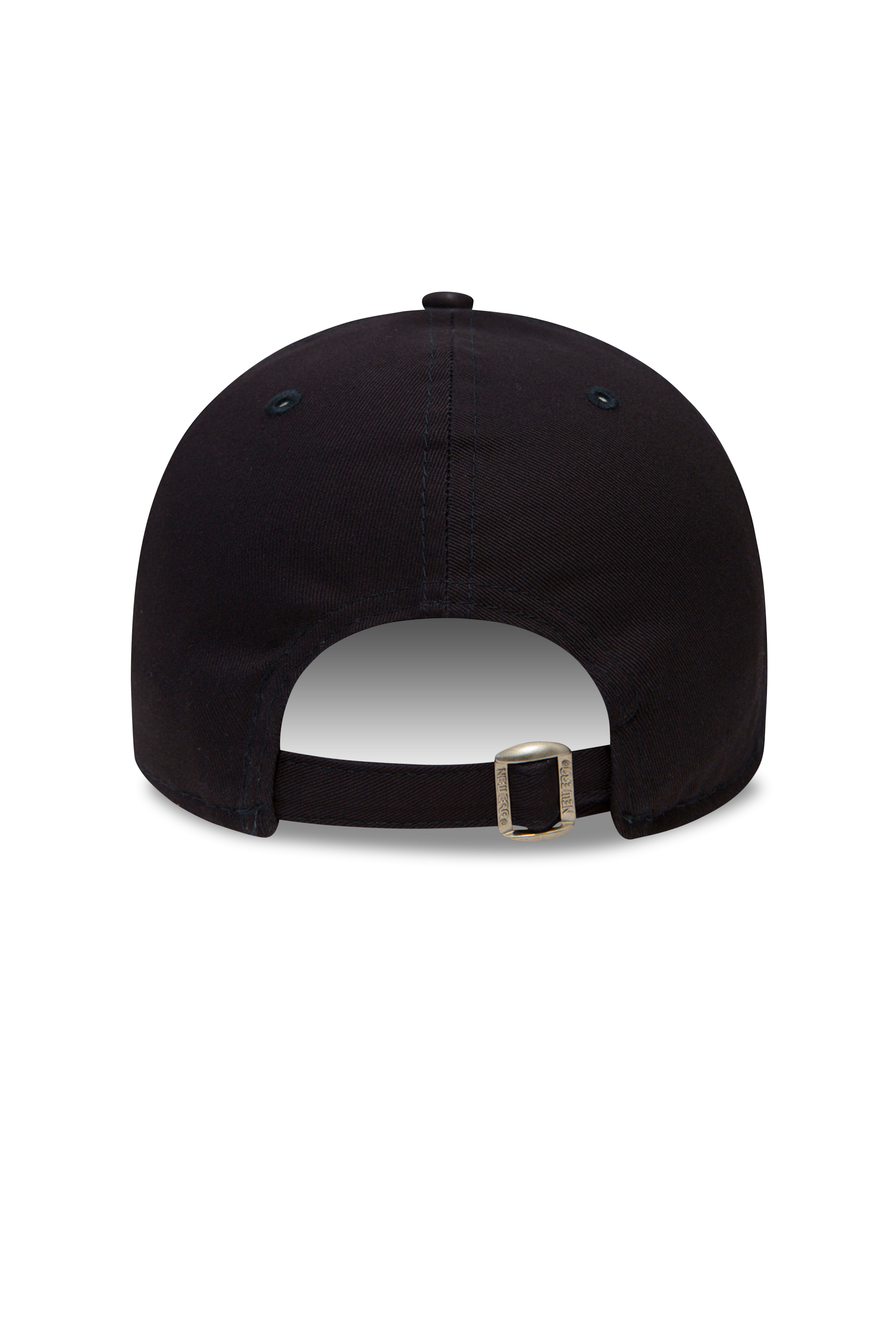 Embroidered NY canvas cap Blue