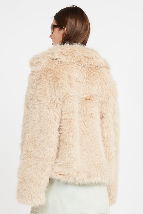 NOISY MAY Manteau Beige