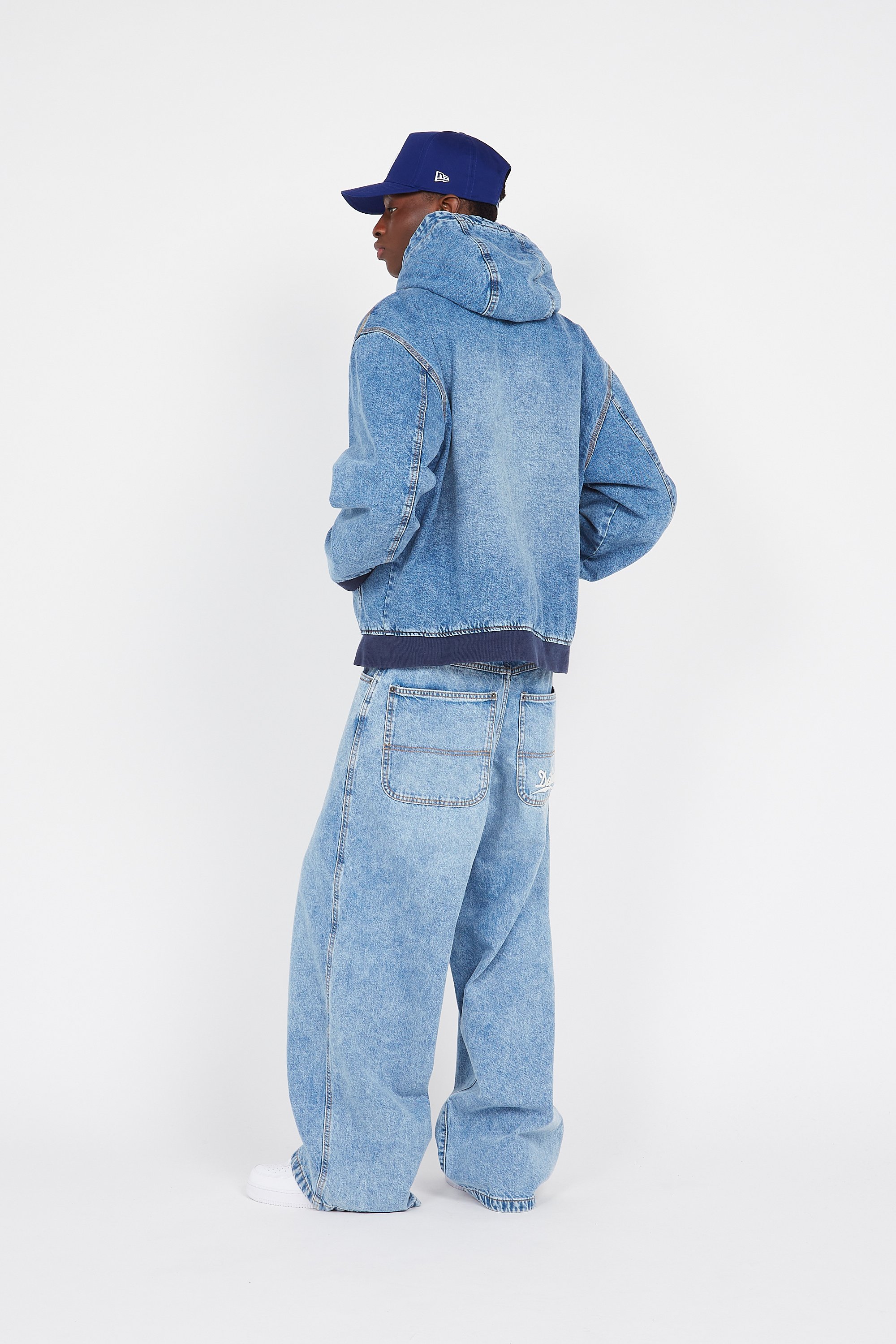 Hooded Denim Jacket in Rinsed | Jackets & Puffers | Dickies BE.