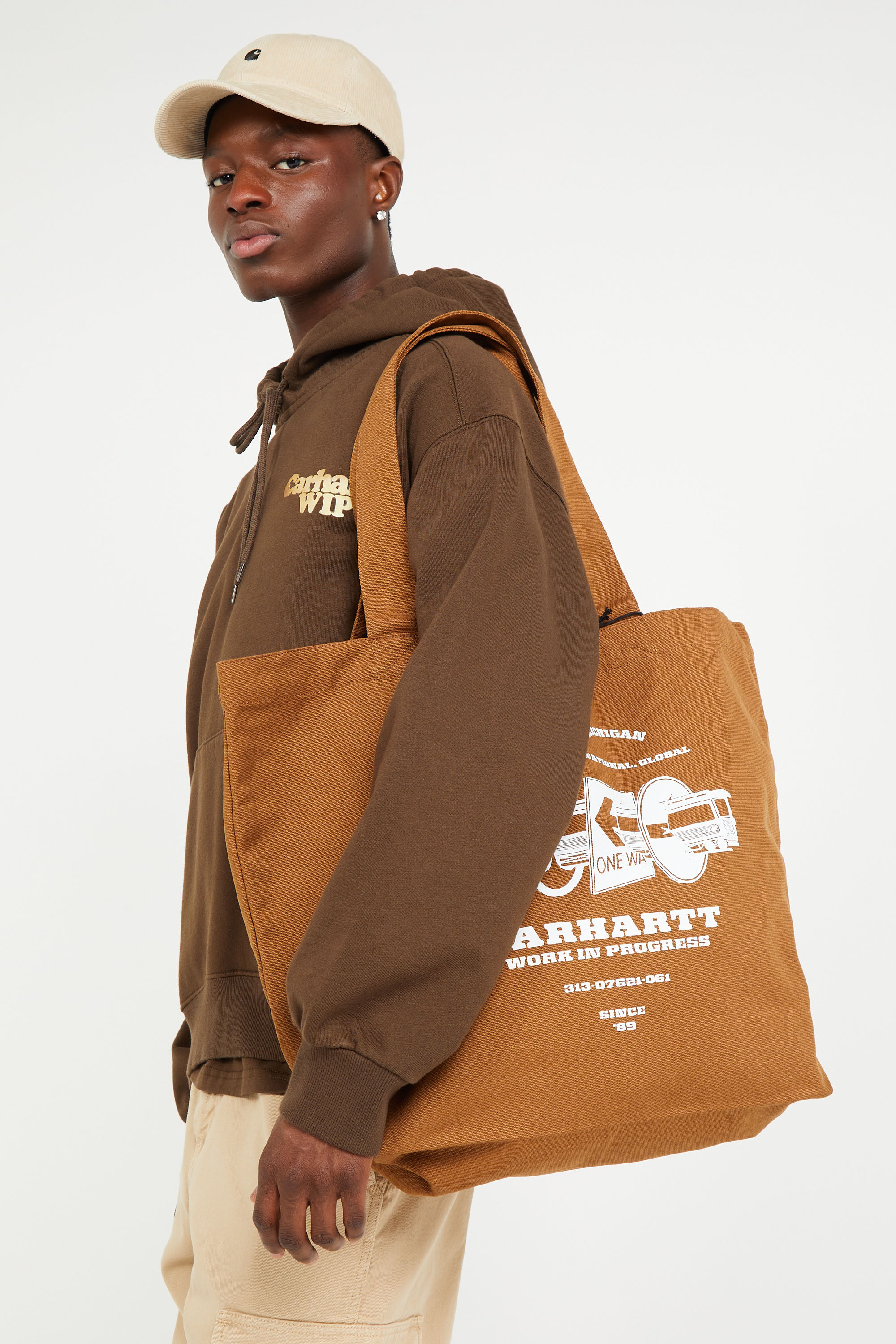 Tote bag Brown