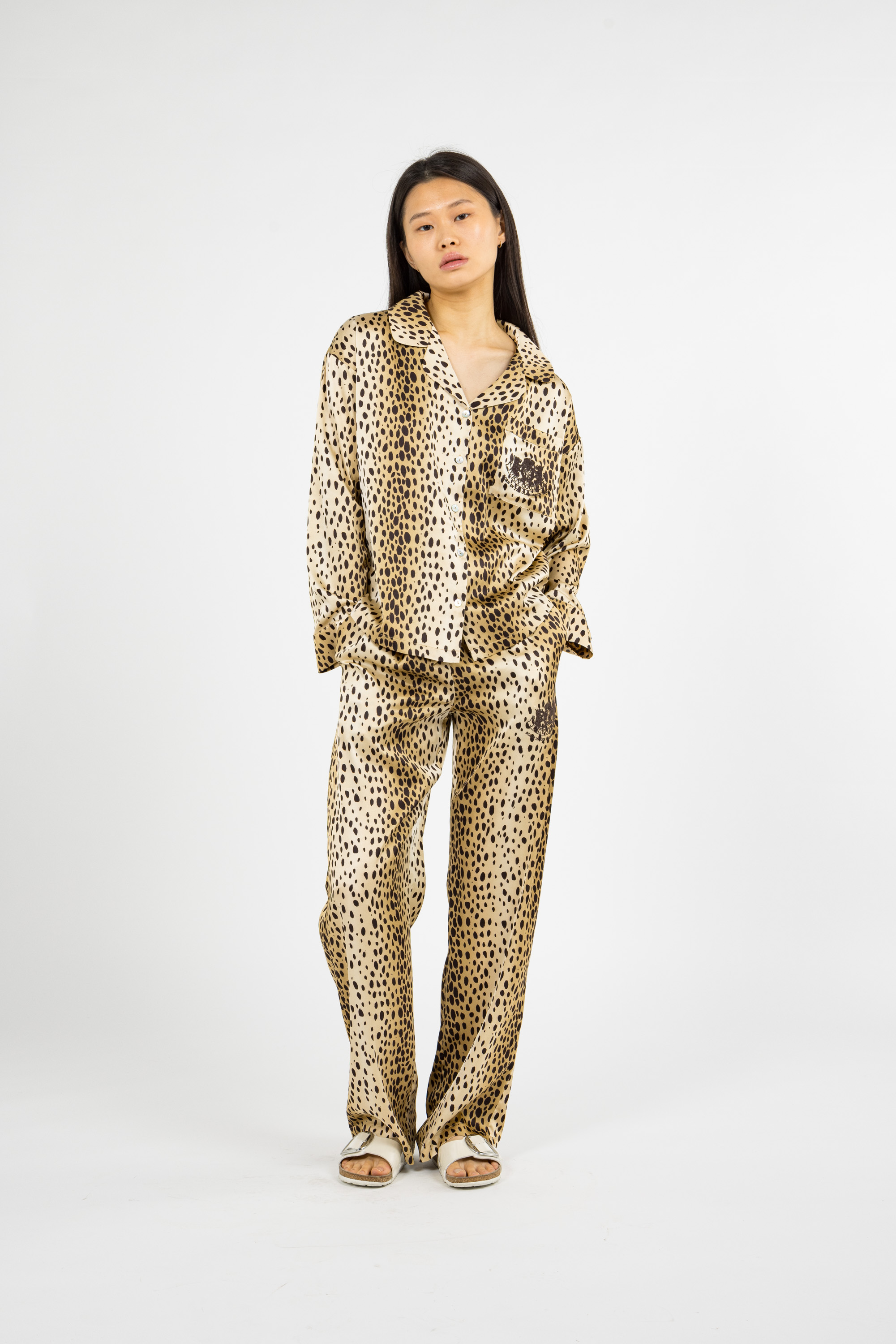 Ensemble pyjama 2 pièces Marron