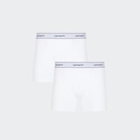lot de 2 boxers COTTON TRUNKS White + white