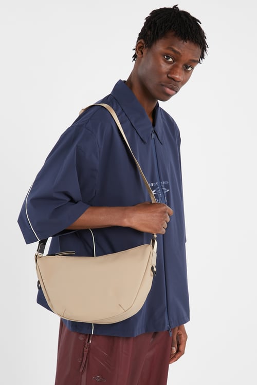RAINS Sac porté épaule Beige