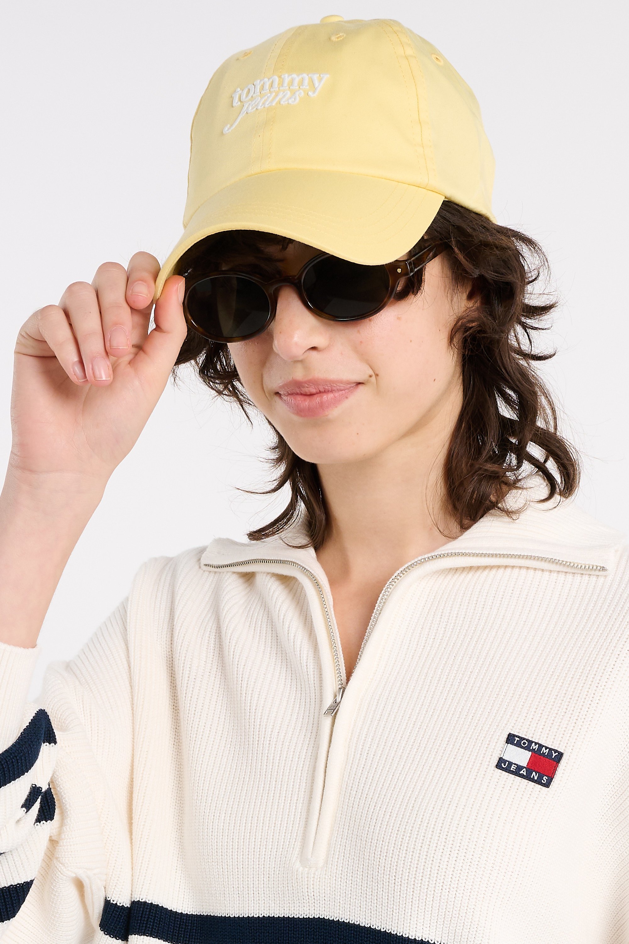 Baseball cap TOMMY JEANS Yellow