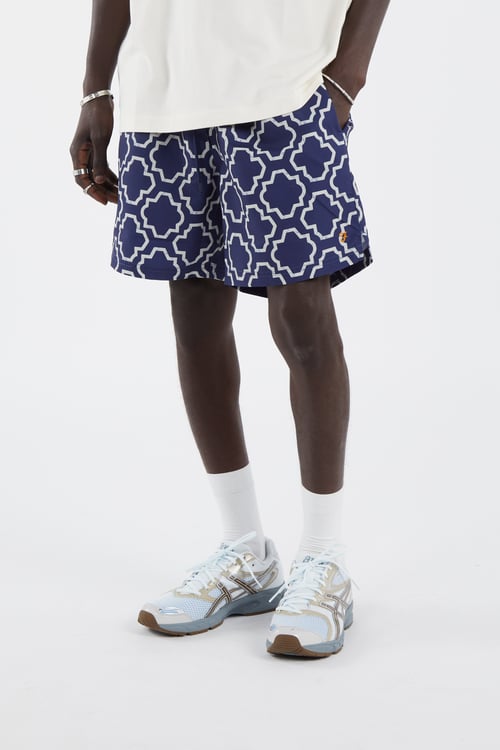 FARAH Short de bain Bleu