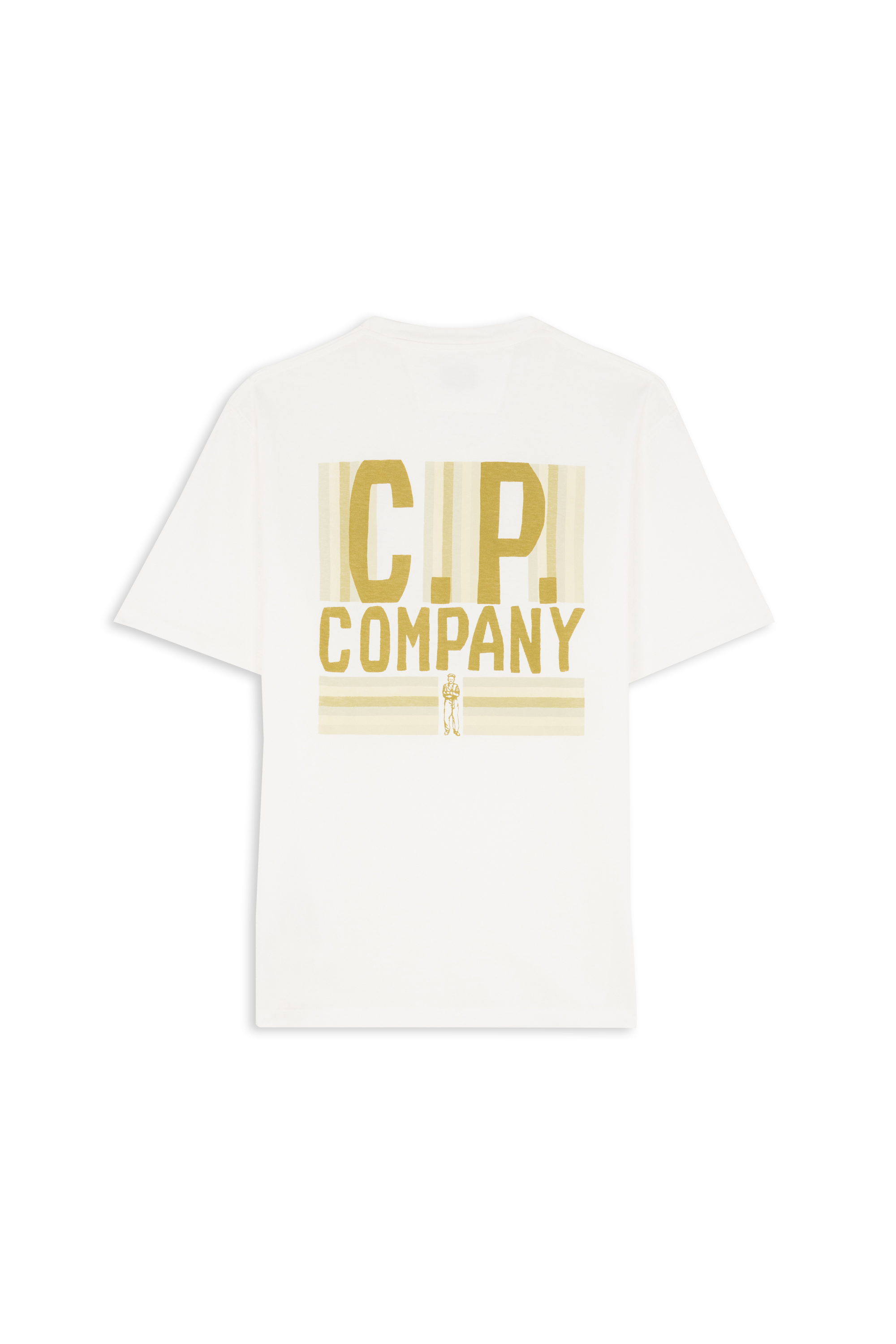 Regular-fit round-neck cotton T-shirt White