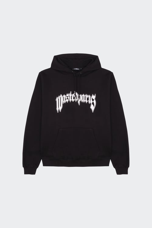 WASTED Hoodie Noir