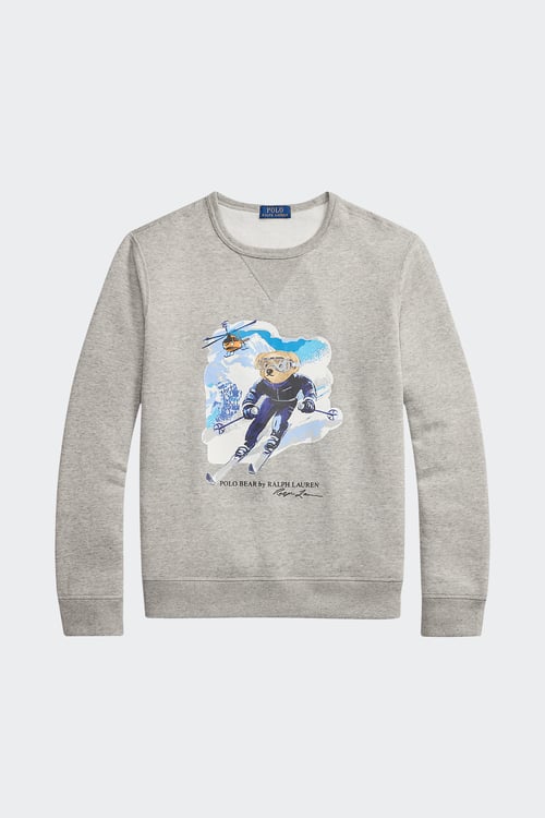 Polo - Pull - Taille M Gris