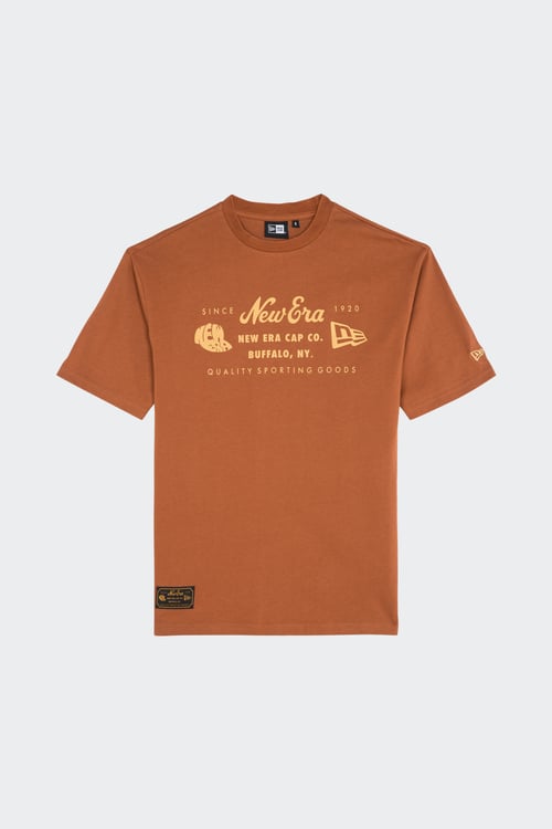NEW ERA T-shirt Brown