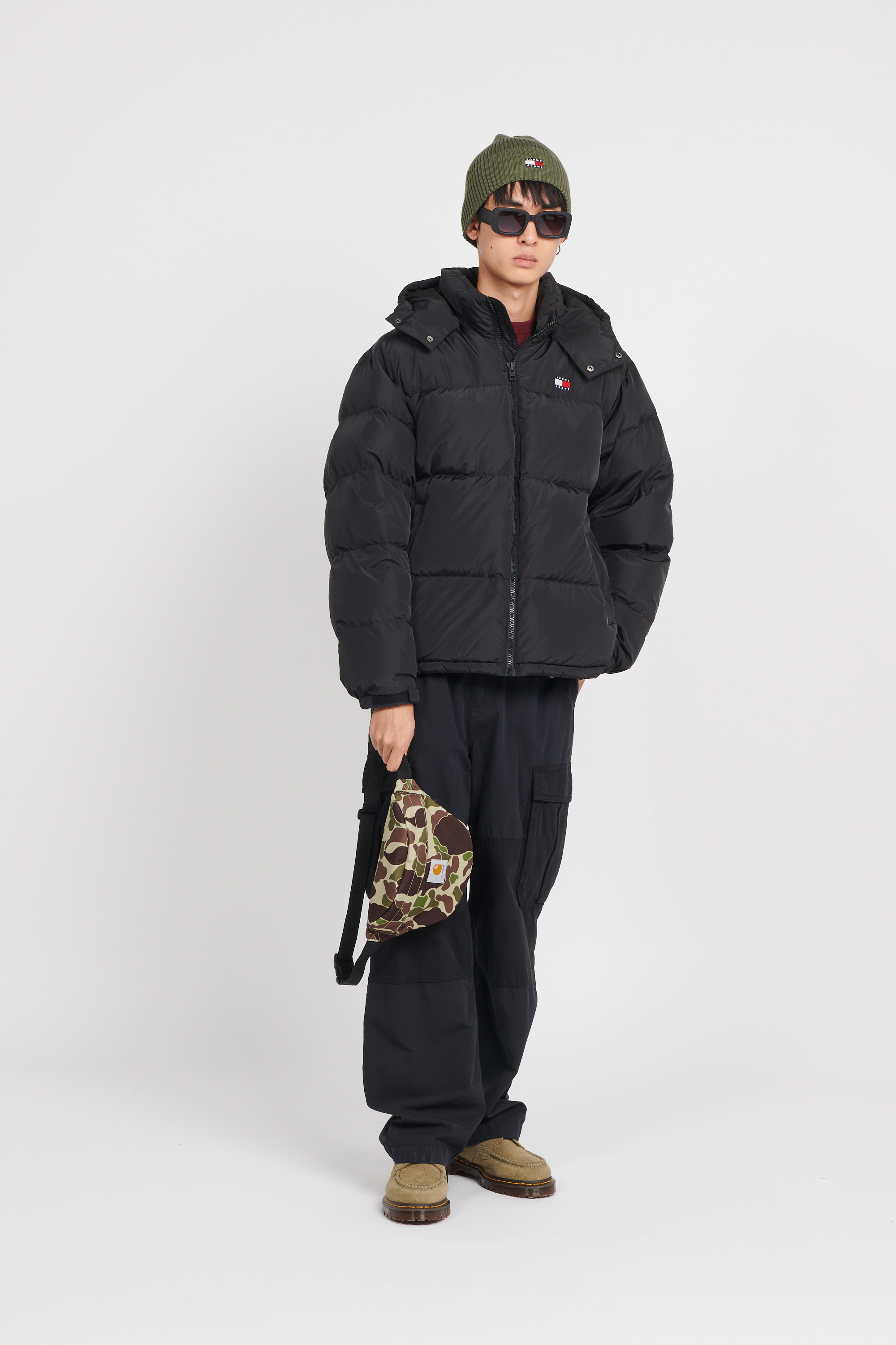 Canvas waist bag Multicolored